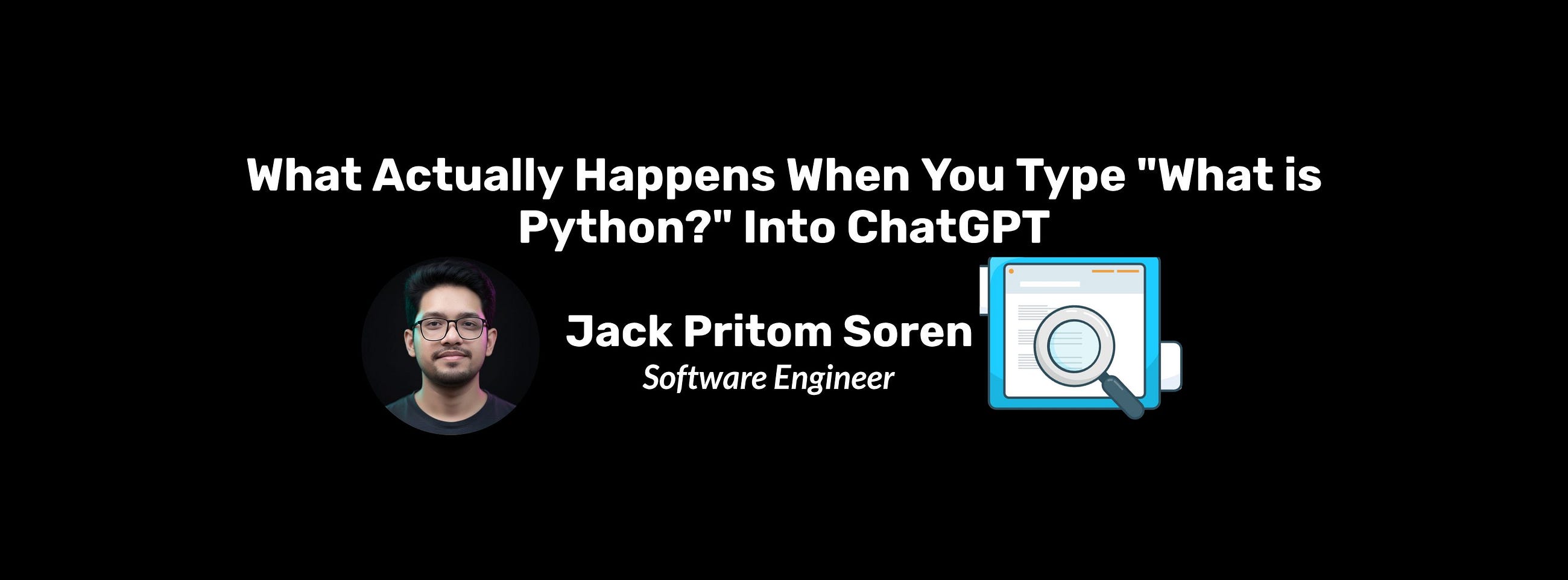 What Actually Happens When You Type “What is Python?” Into ChatGPT