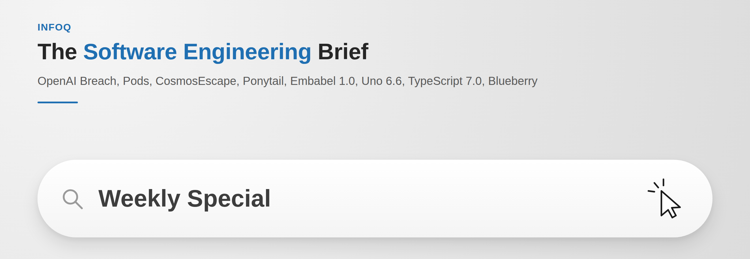 The Software Engineering Brief: OpenAI Breach, Pods, CosmosEscape, Ponytail, Embabel 1.0,