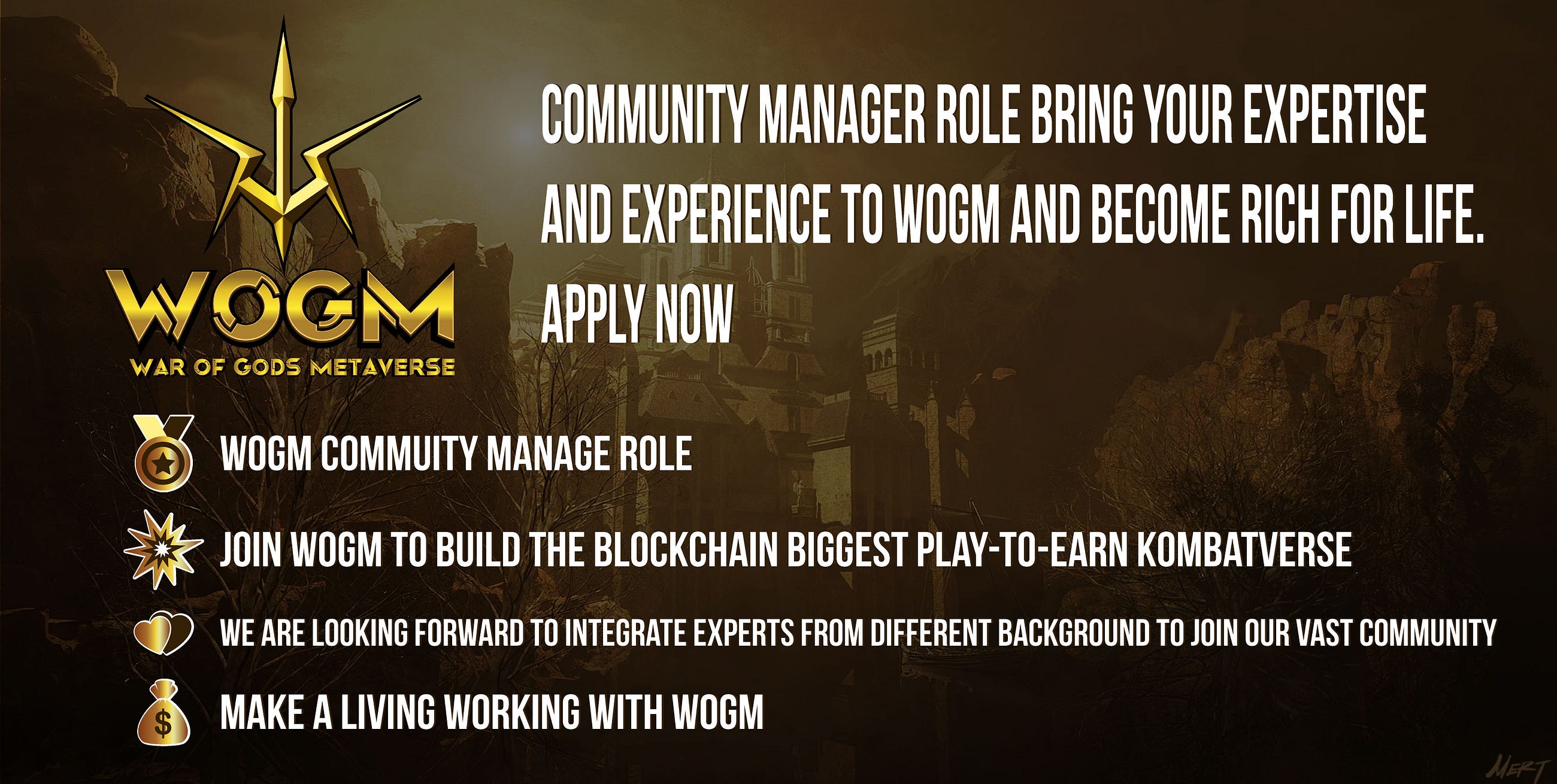 WOGM Community Manager ROLE