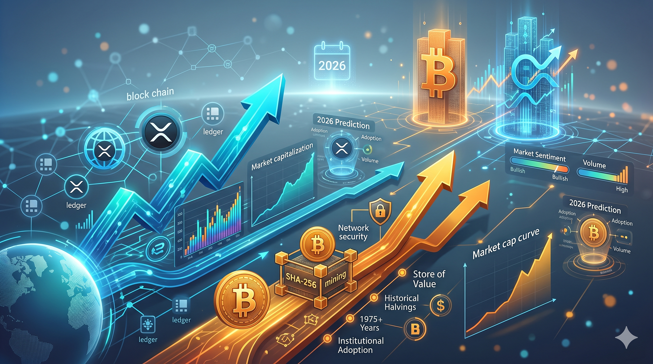 Is XRP the Next Bitcoin? A 2026 Cryptocurrency Market Analysis