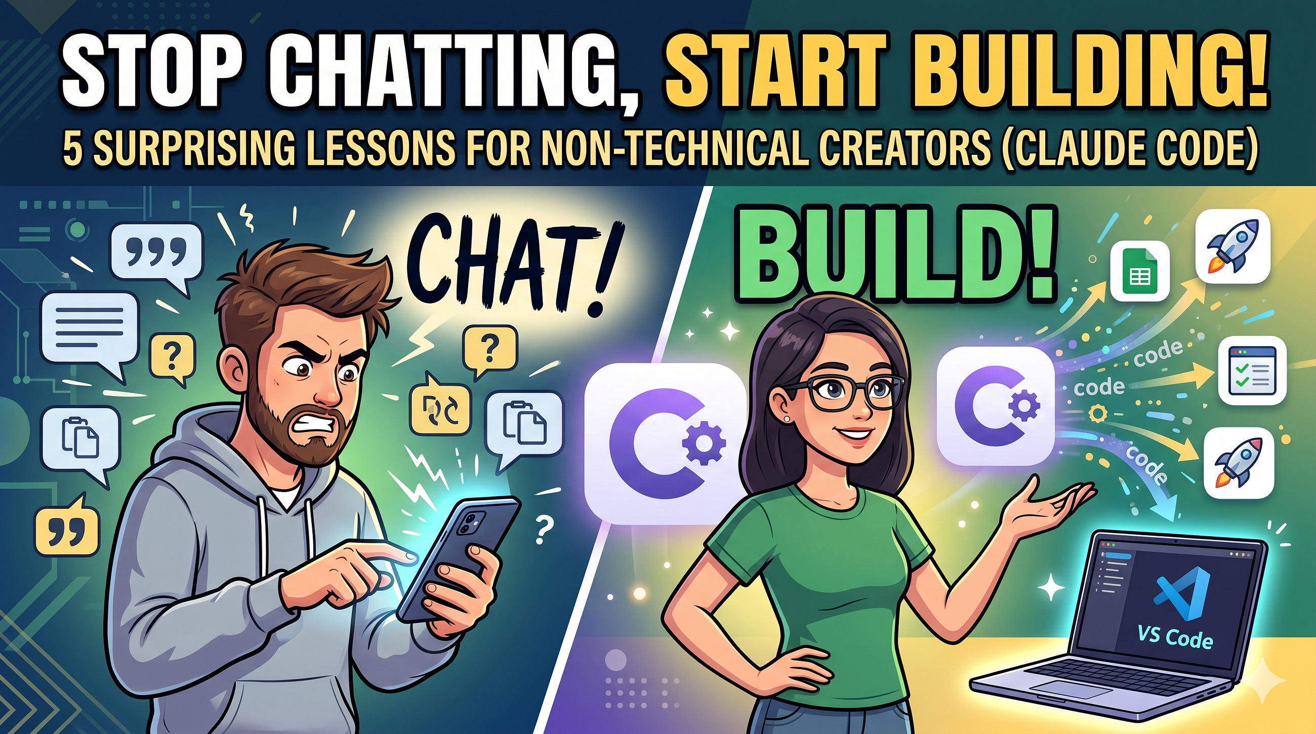 Stop Chatting, Start Building