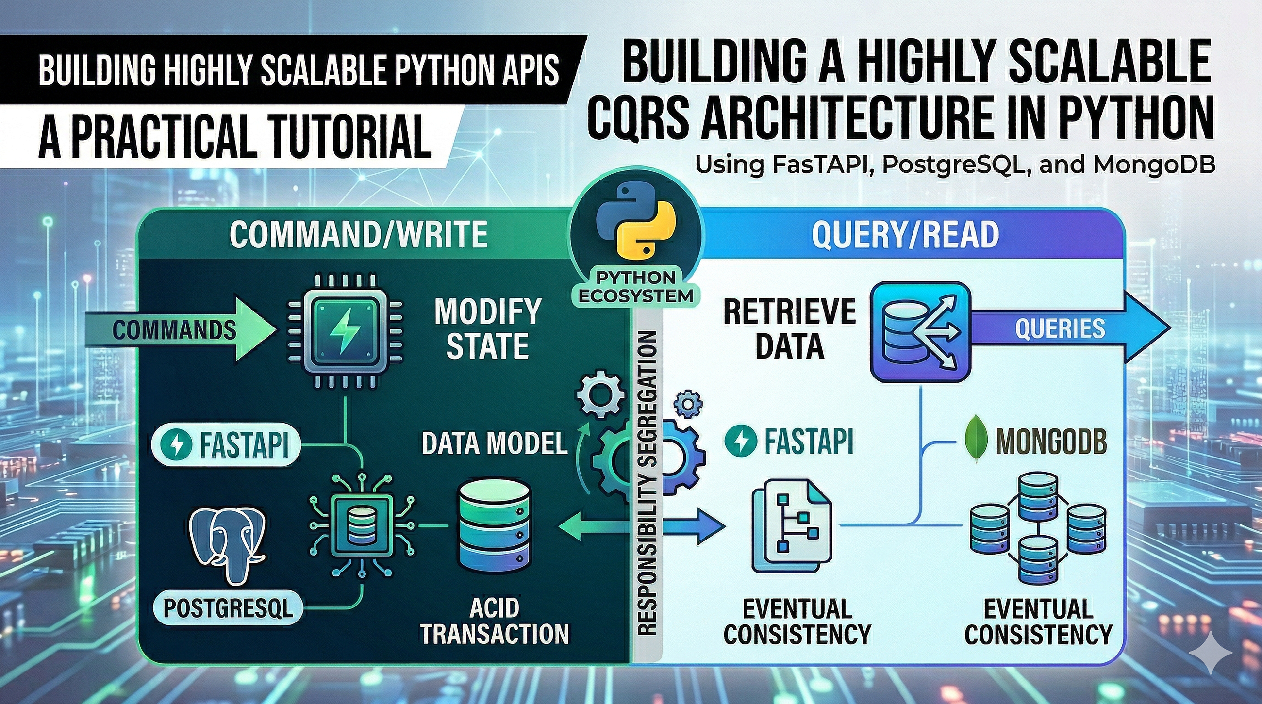 CQRS in Python: Why I Separated My Reads and Writes (And I Have No Regrets)