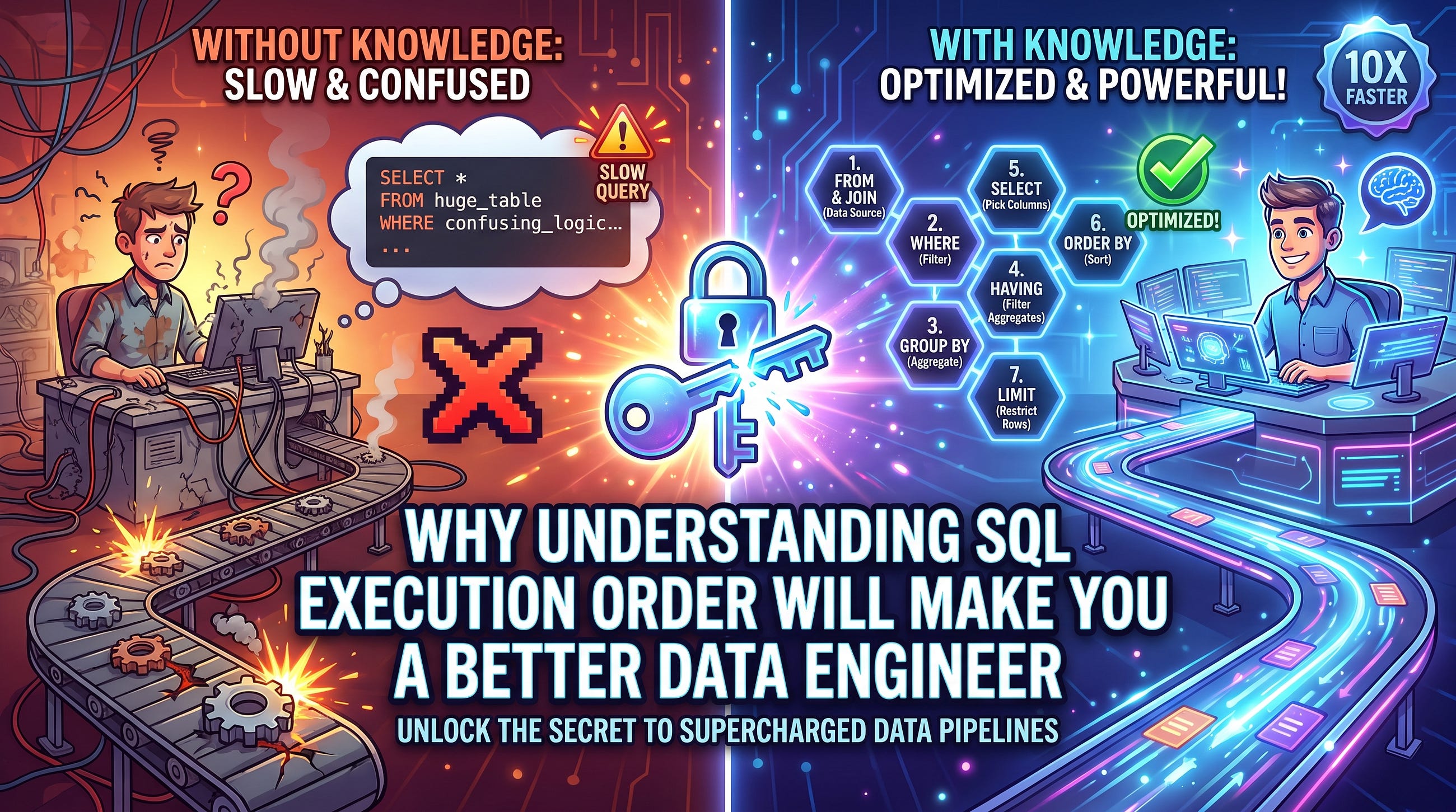 Why Understanding SQL Execution Order Will Make You a Better Data Engineer