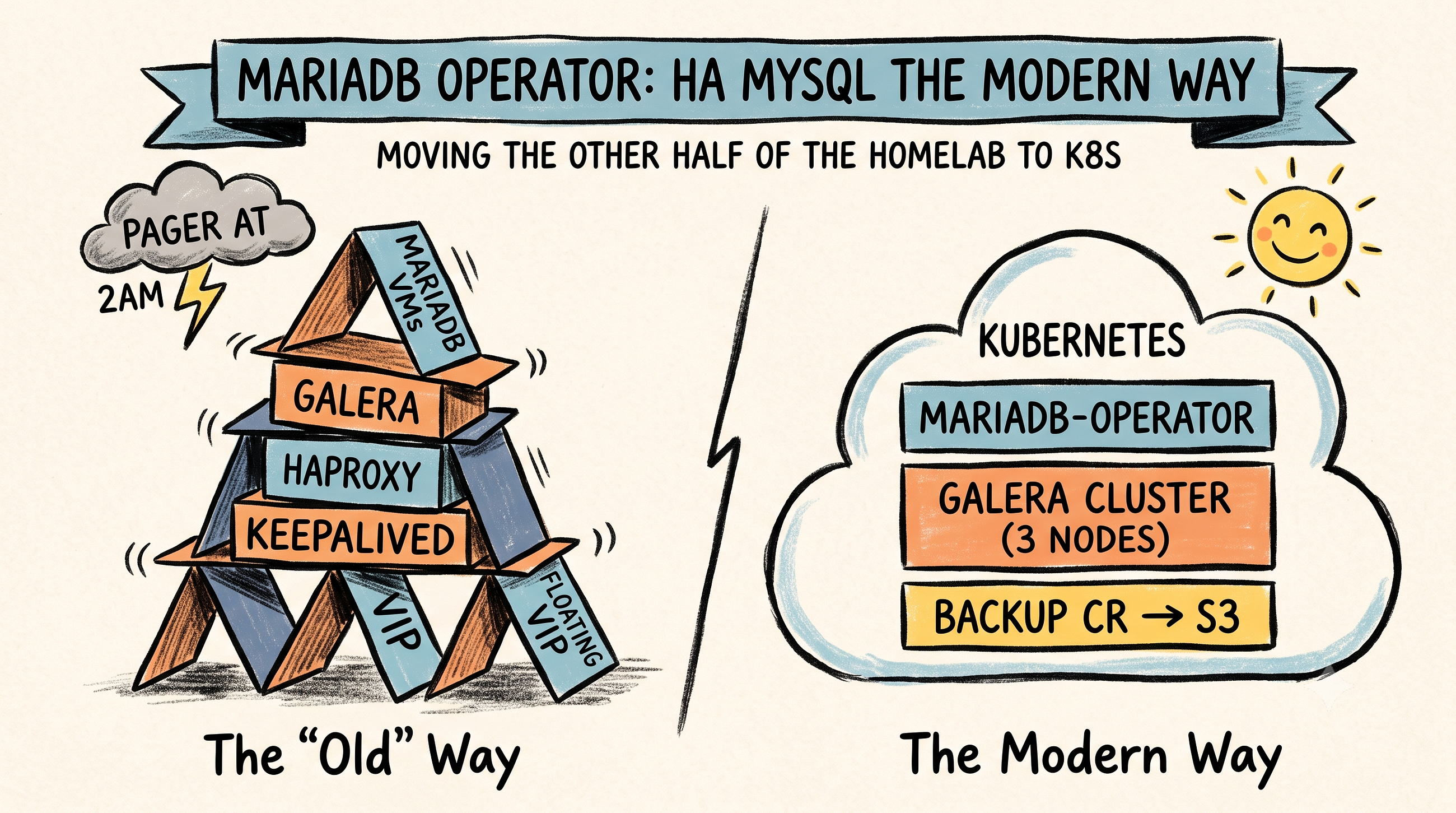 MariaDB Operator: HA MySQL the Modern Way