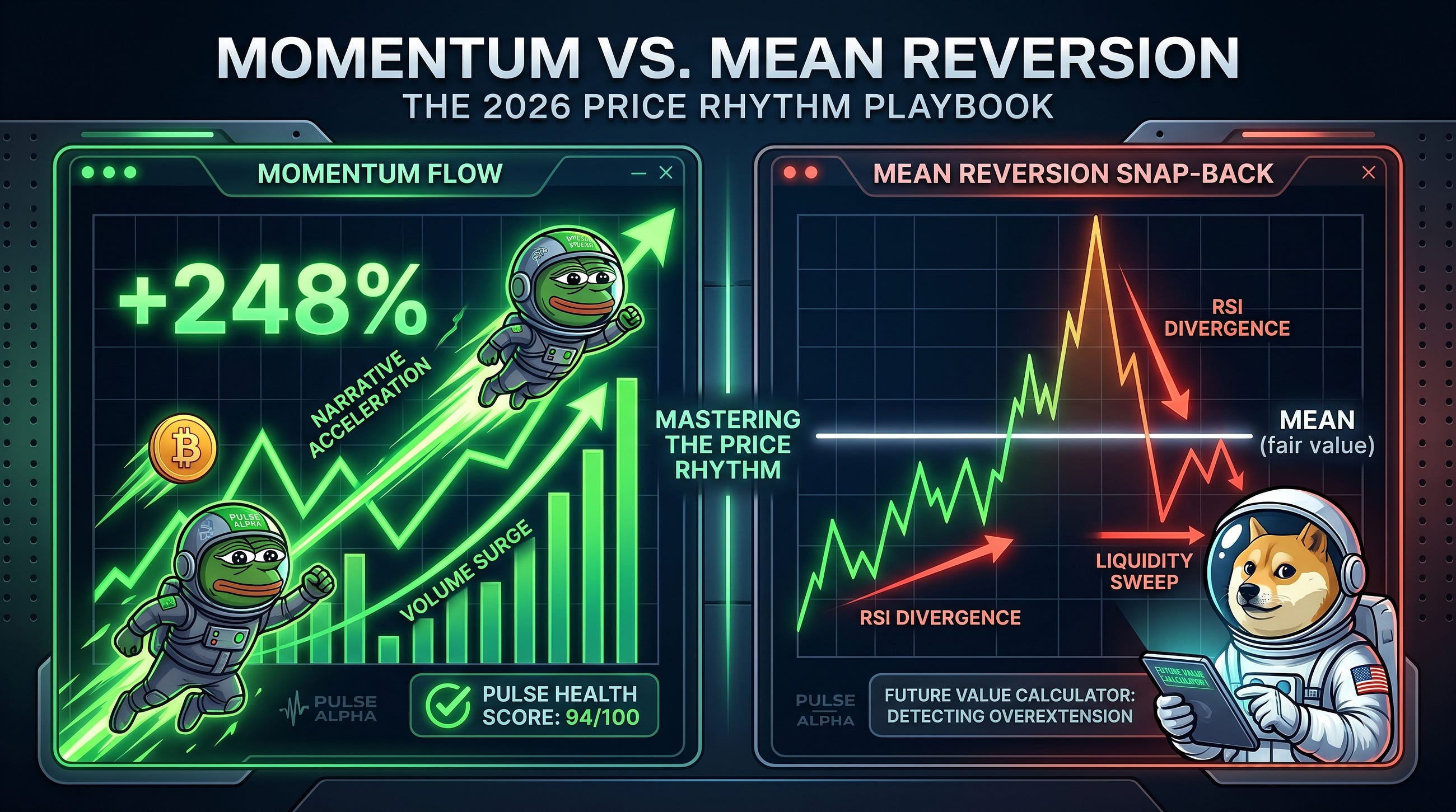 Momentum vs. Mean Reversion — Mastering the 2026 Price Rhythm