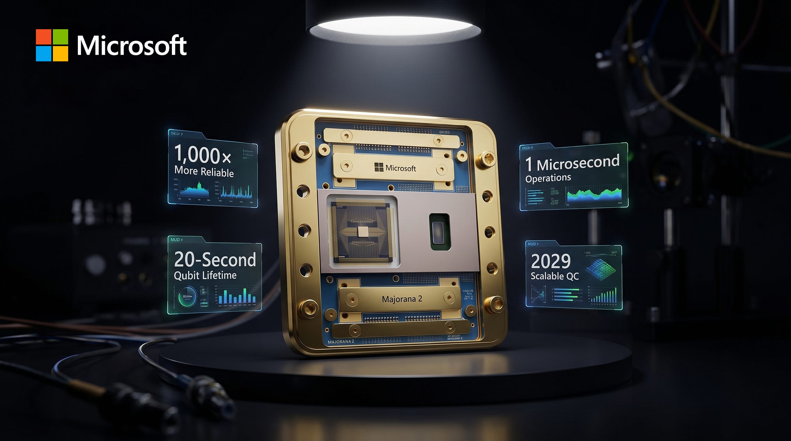 Microsoft Majorana 2: The 1,000x AI-Built Quantum Chip