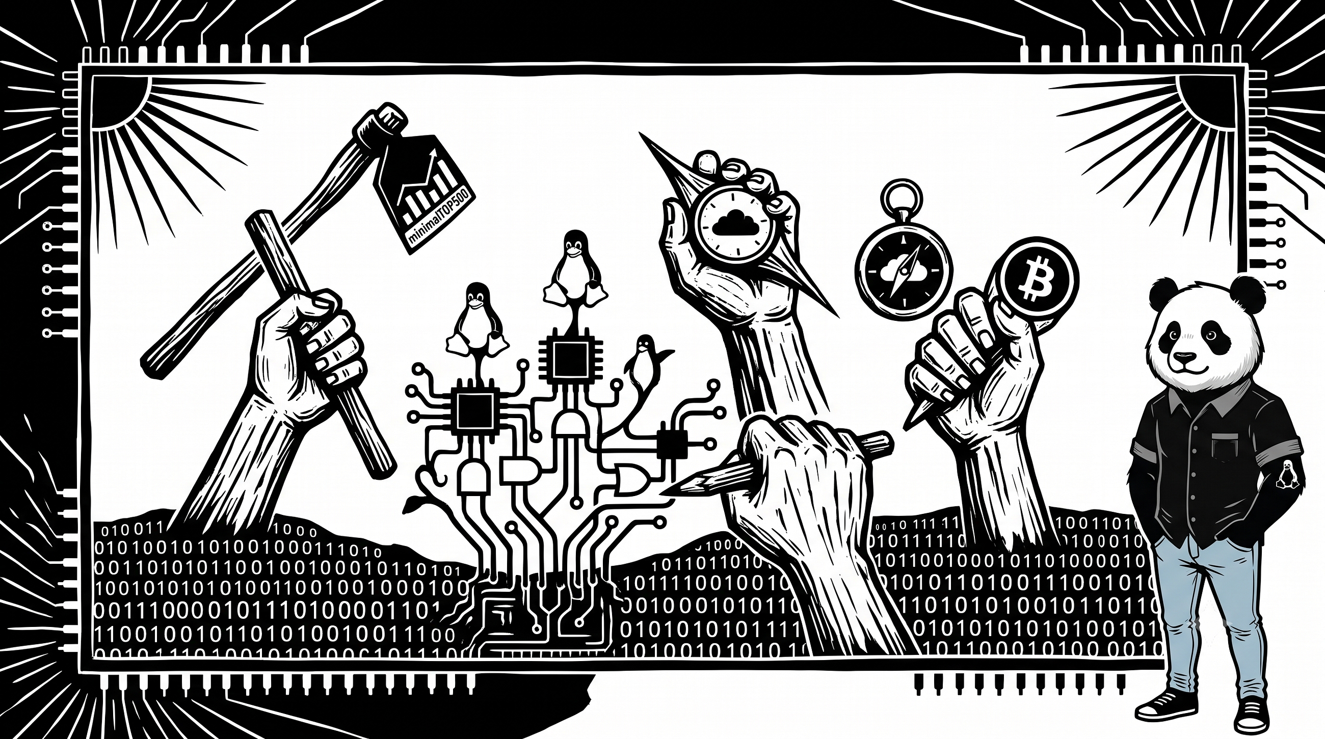 Do Quarto de Estudante ao Domínio do Mundo: A Incrível (e Treteira) História do Linux