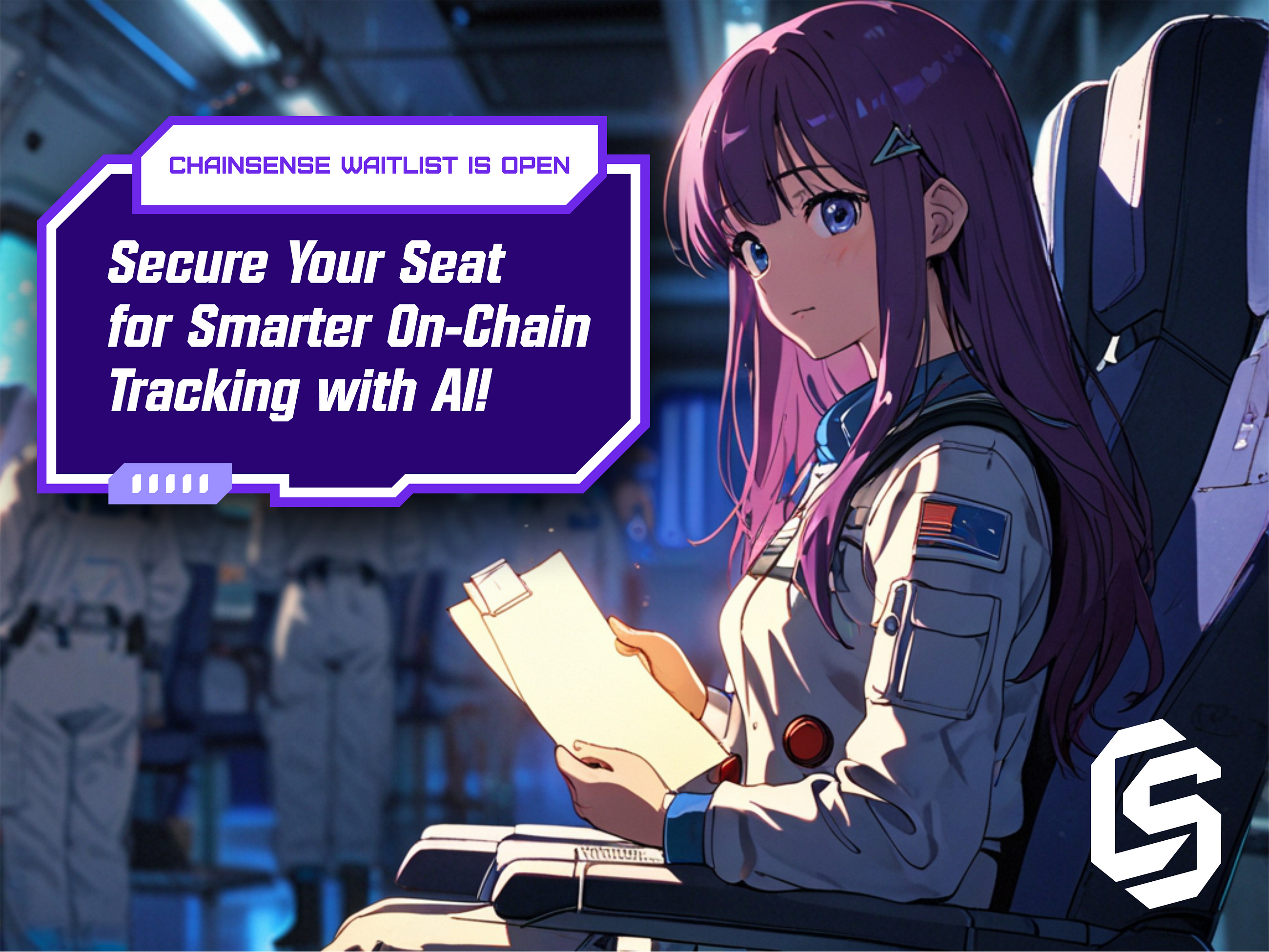 ChainSense Waitlist is Open: Secure Your Seat for Smarter On-Chain Tracking with AI!