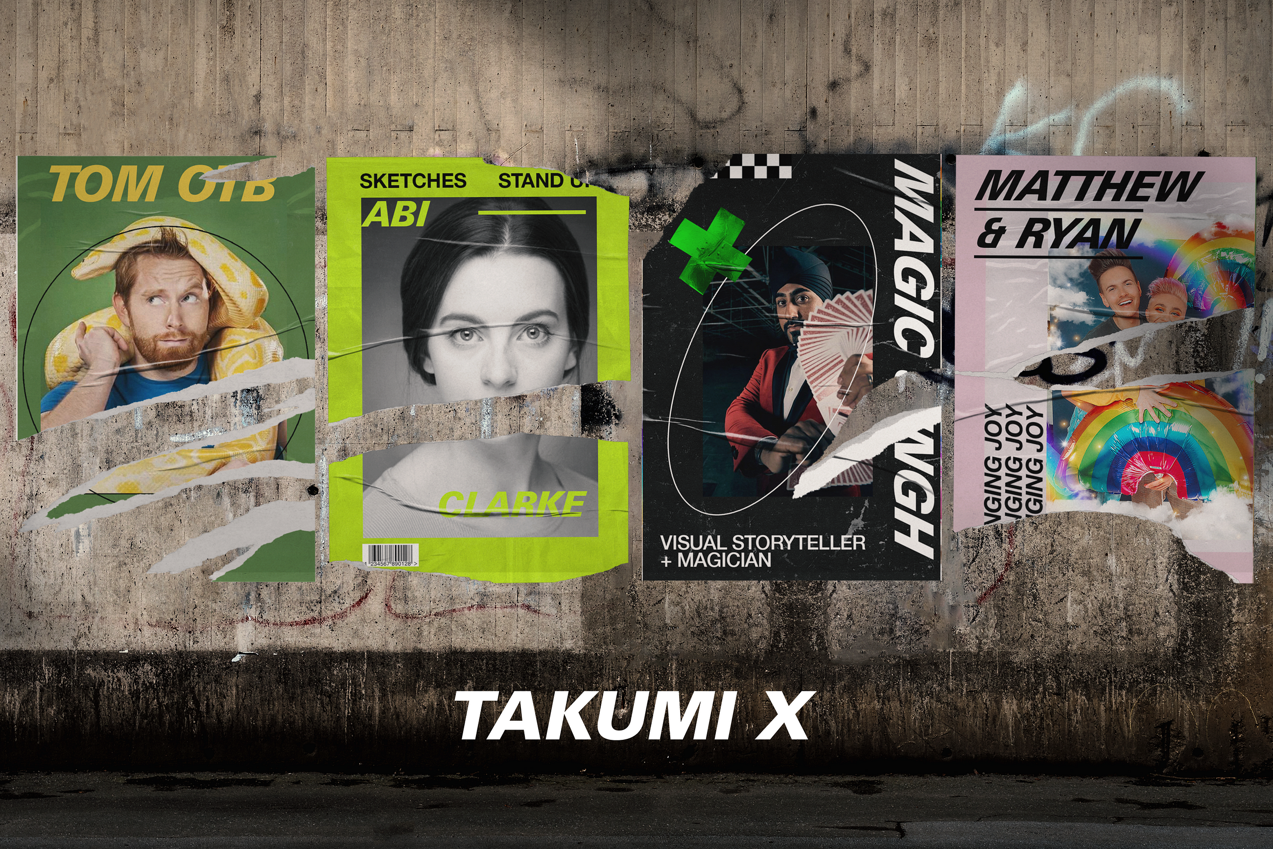 Meet the TAKUMI X Creators!