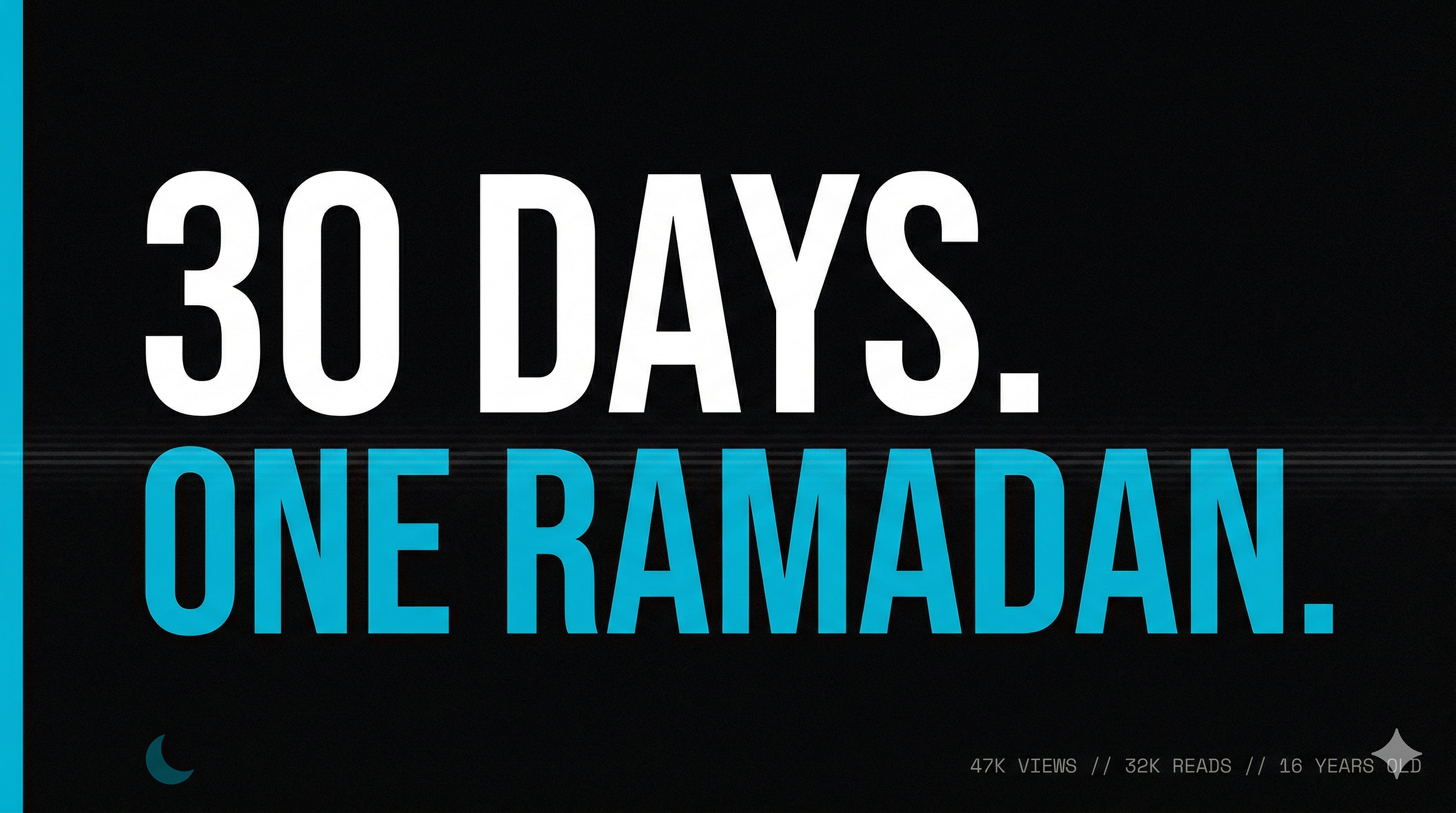 What I Built in One Ramadan — 17 Blogs, 2 Hackathons, 1 AI Employee, and 47K Views