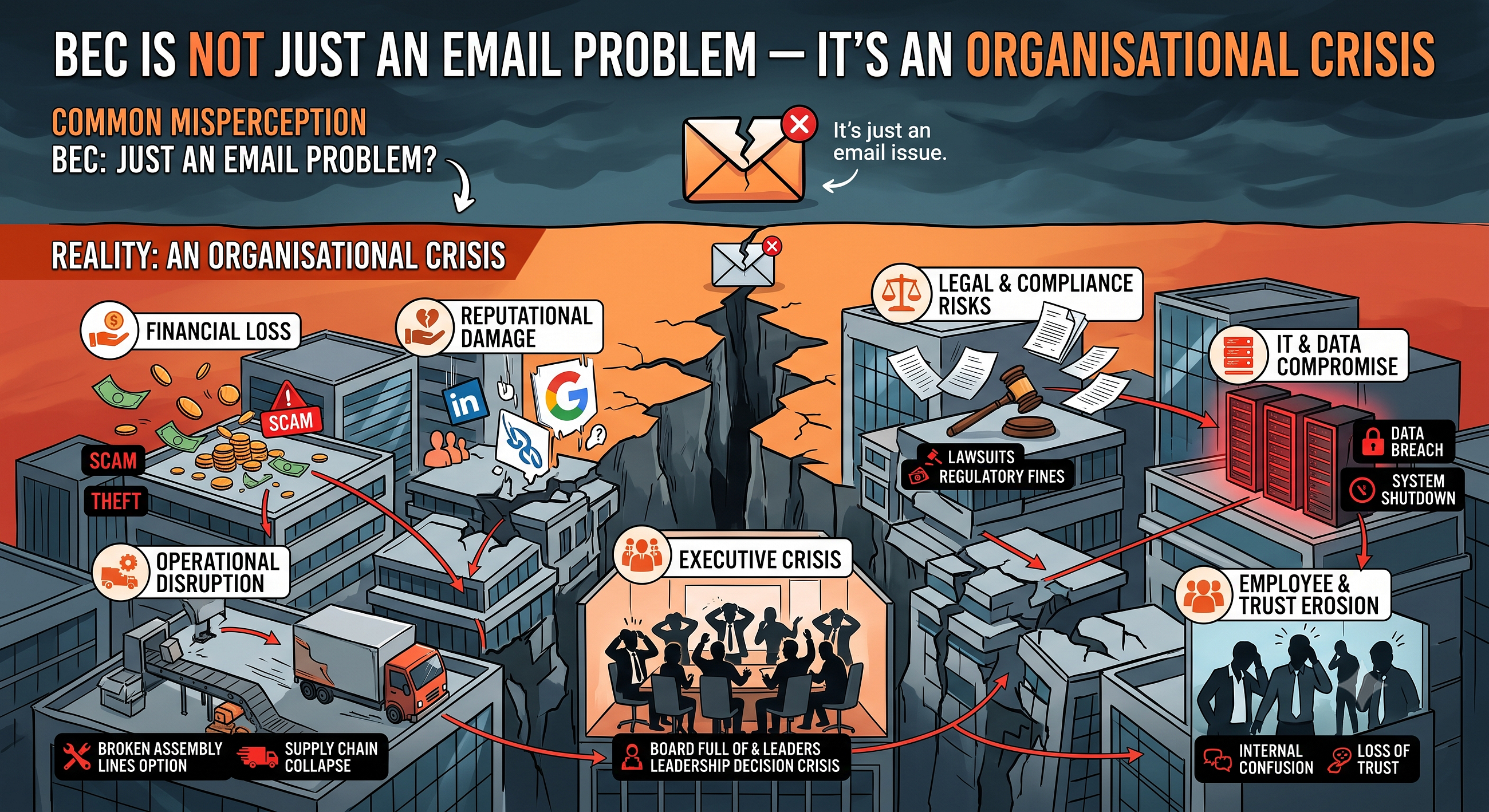 BEC Is Not Just an Email Problem – It’s an Organizational Crisis