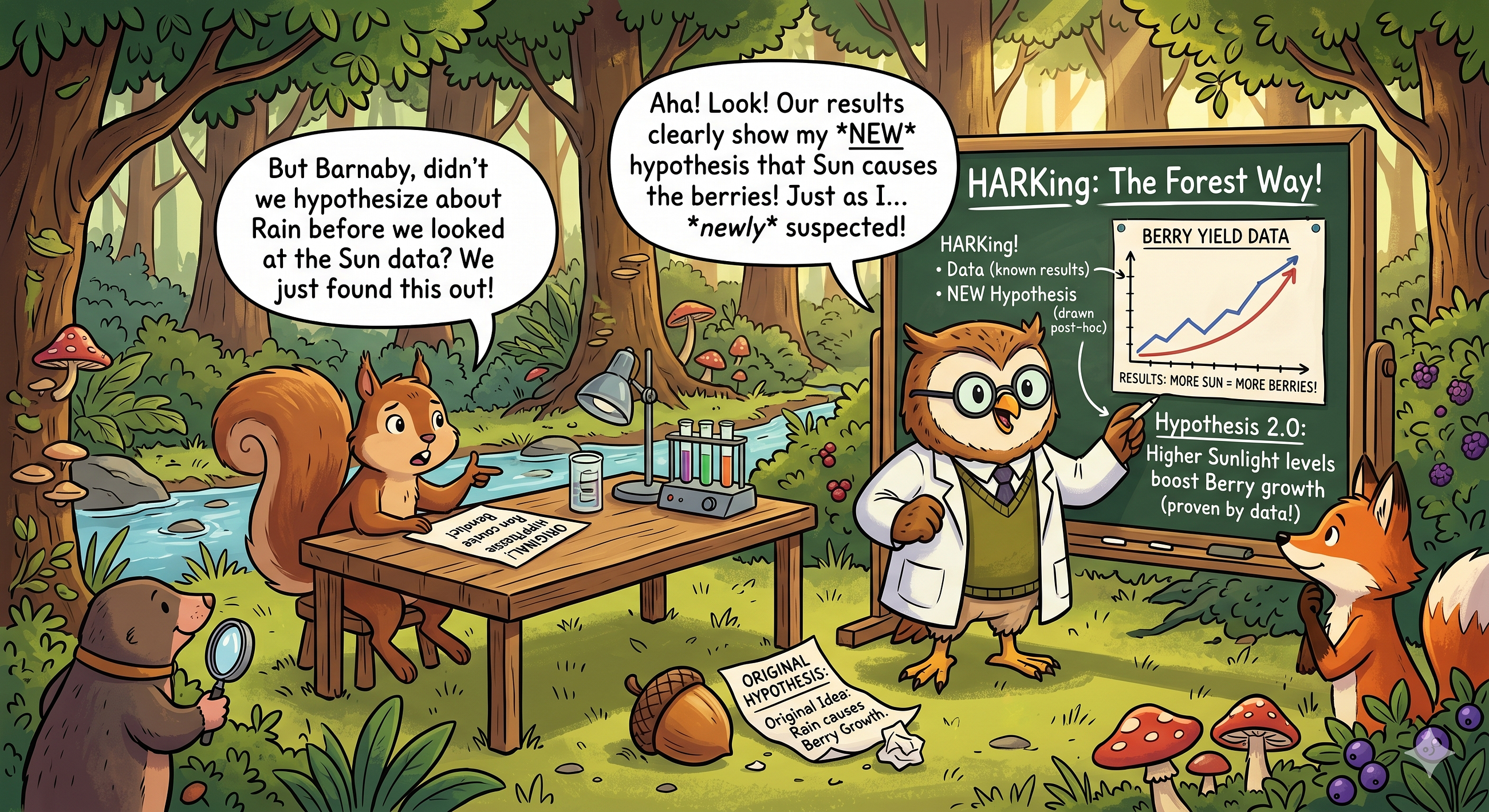 You Didn’t Form a Hypothesis — You Dressed Up a Result in Disguise