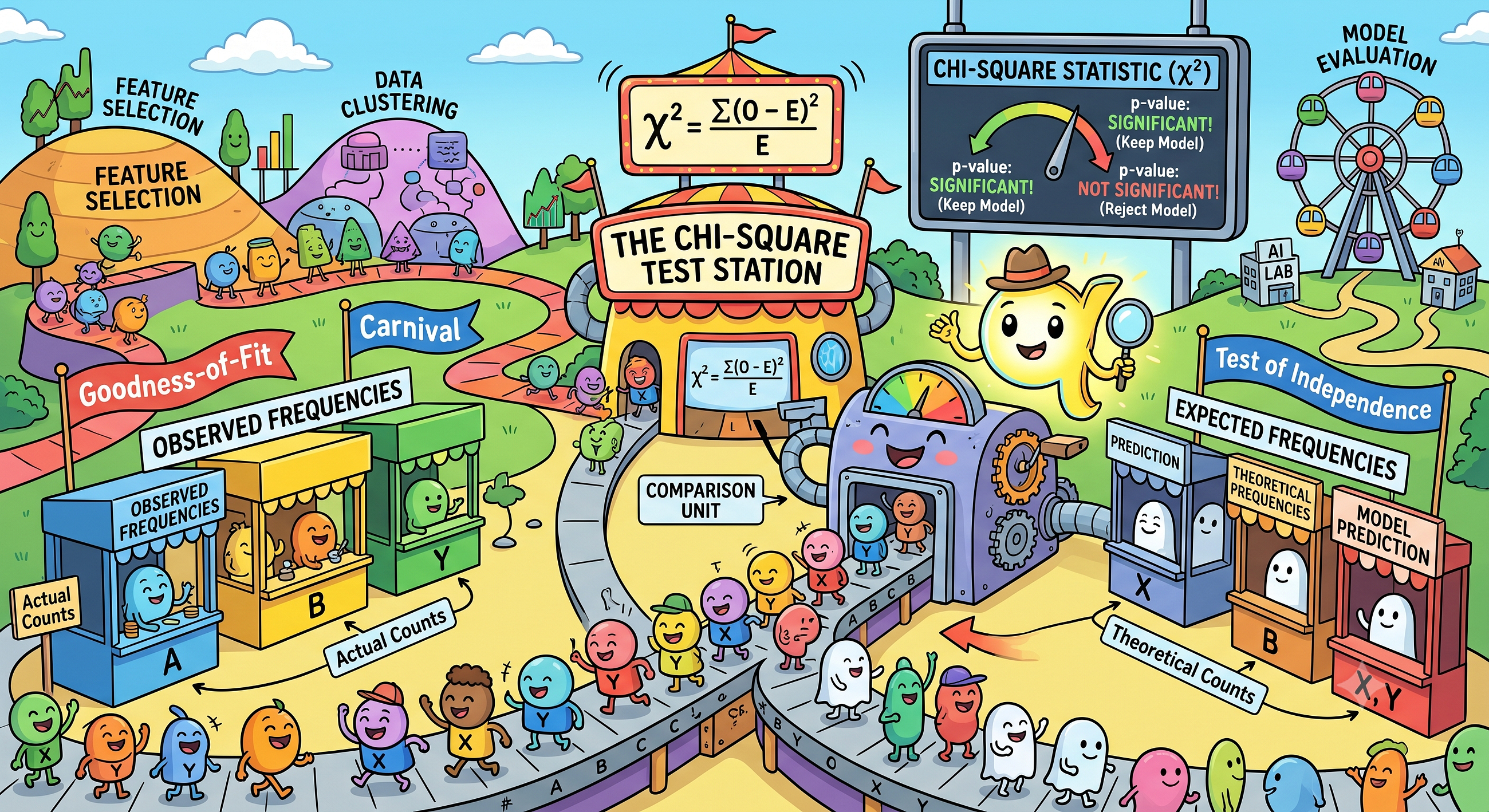 The Chi-Square Test: How Statistics Decides If Two Things Are Really Connected