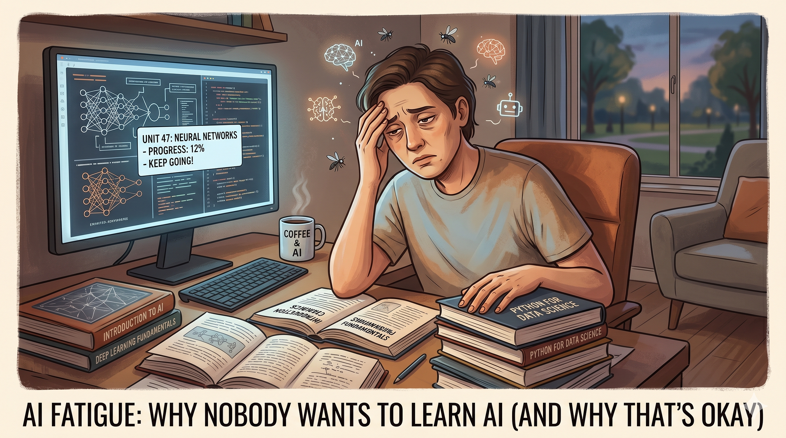 AI Fatigue: Why Nobody Wants to Learn AI (And Why That’s Okay)