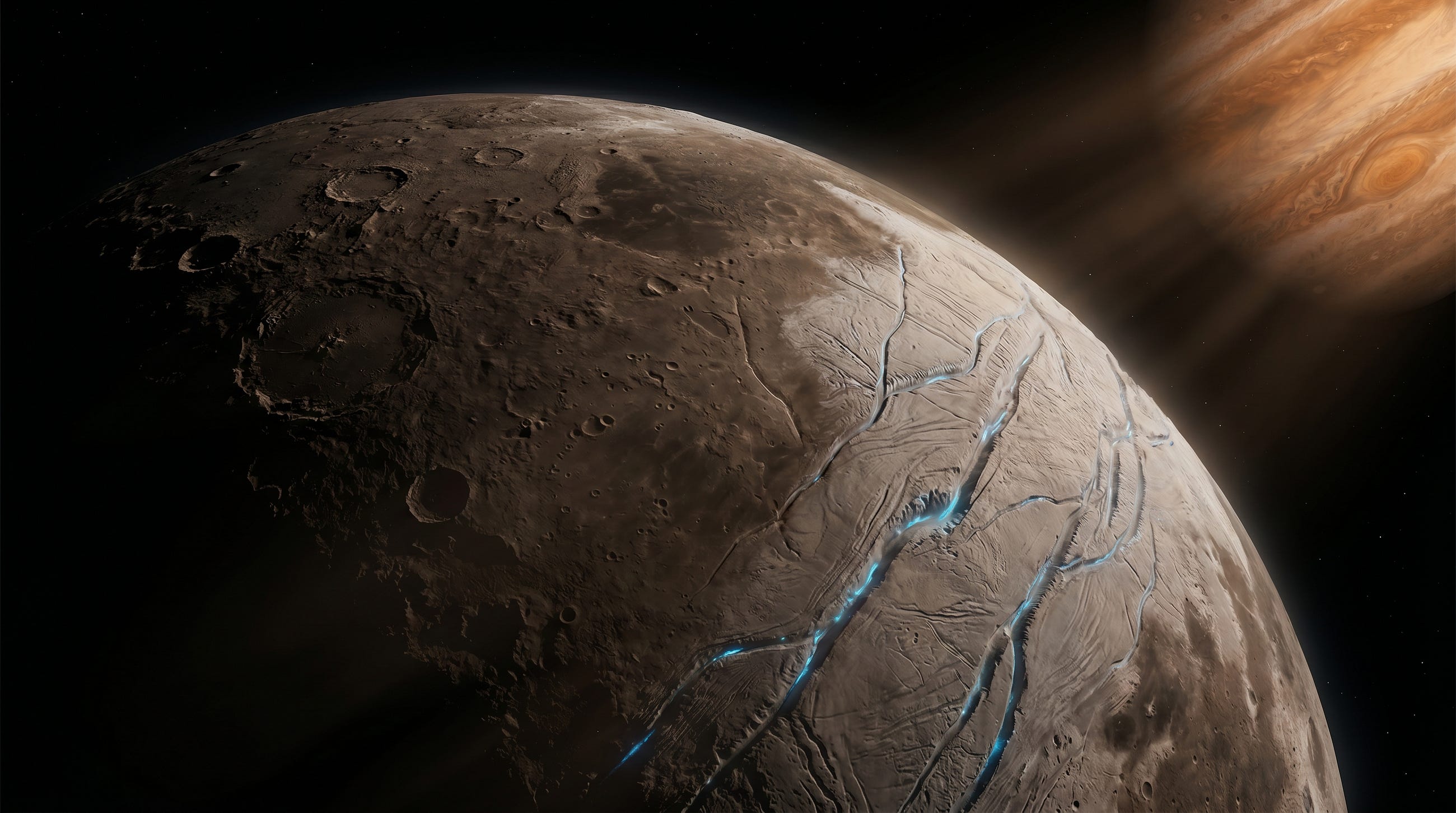 Ganymede Is the Largest Moon in the Solar System.