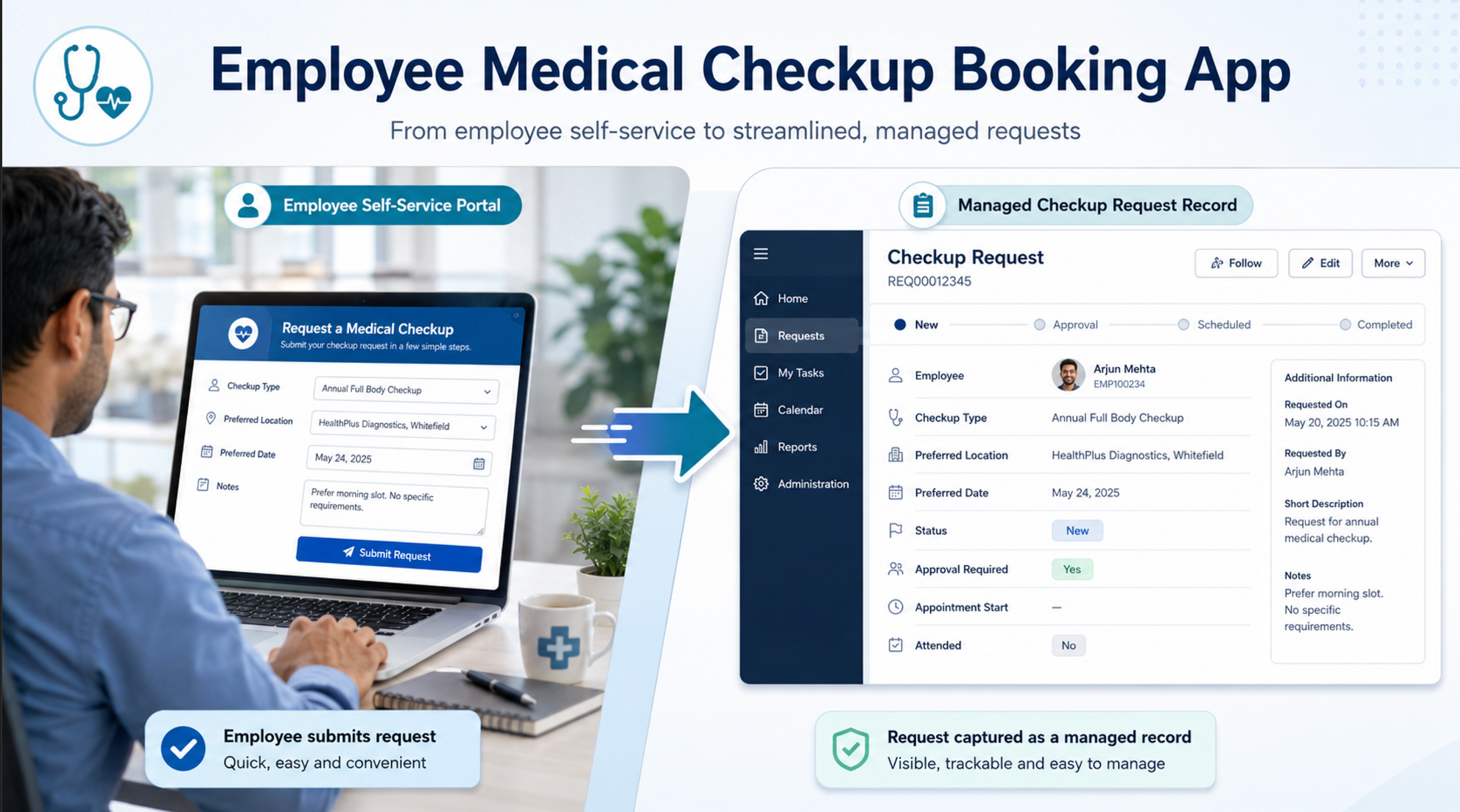 Building an Employee Medical Checkup Booking App on ServiceNow with SDK and IBM Bob