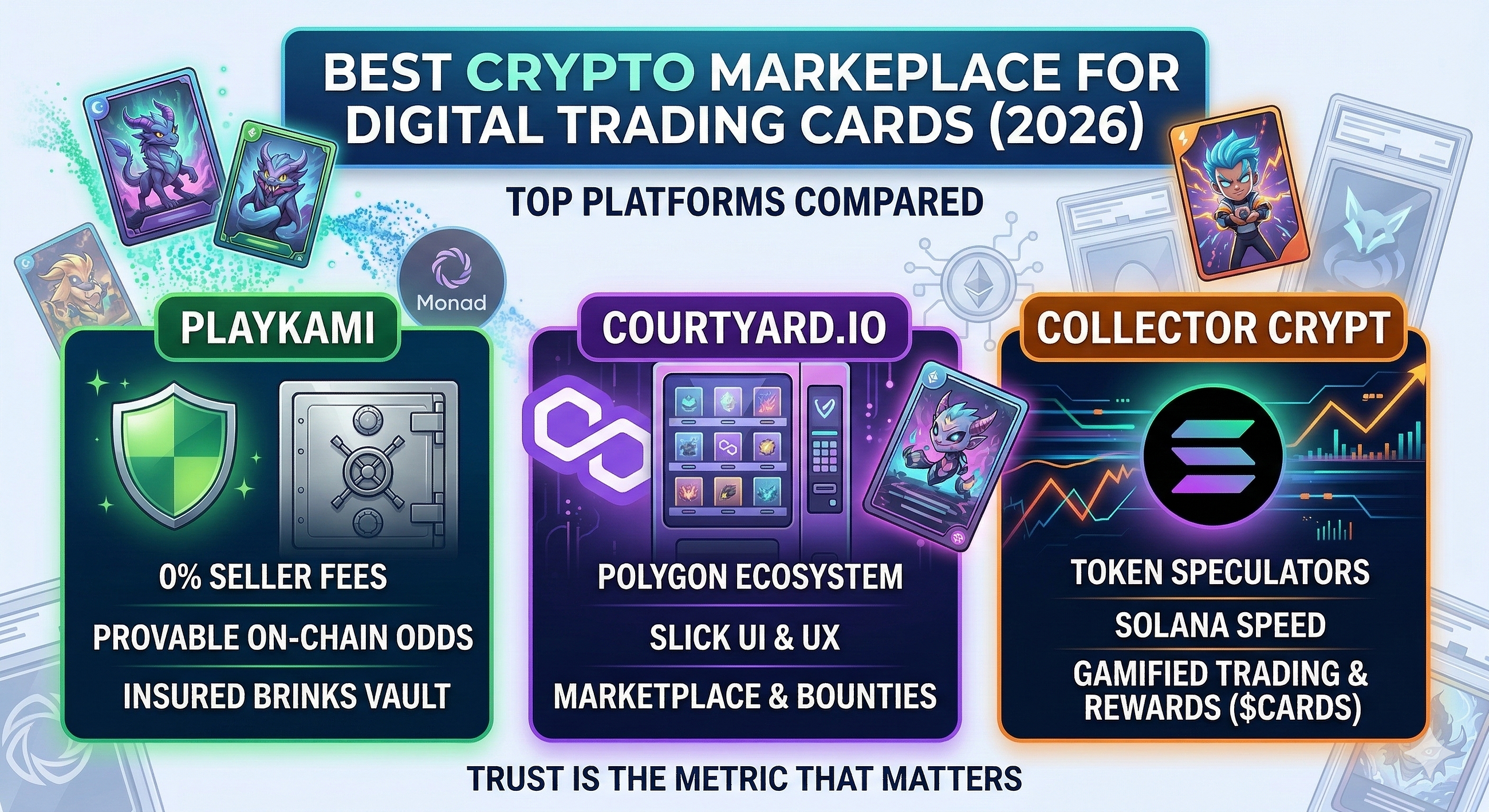 Best Crypto Marketplace for Digital Trading Cards (2026)