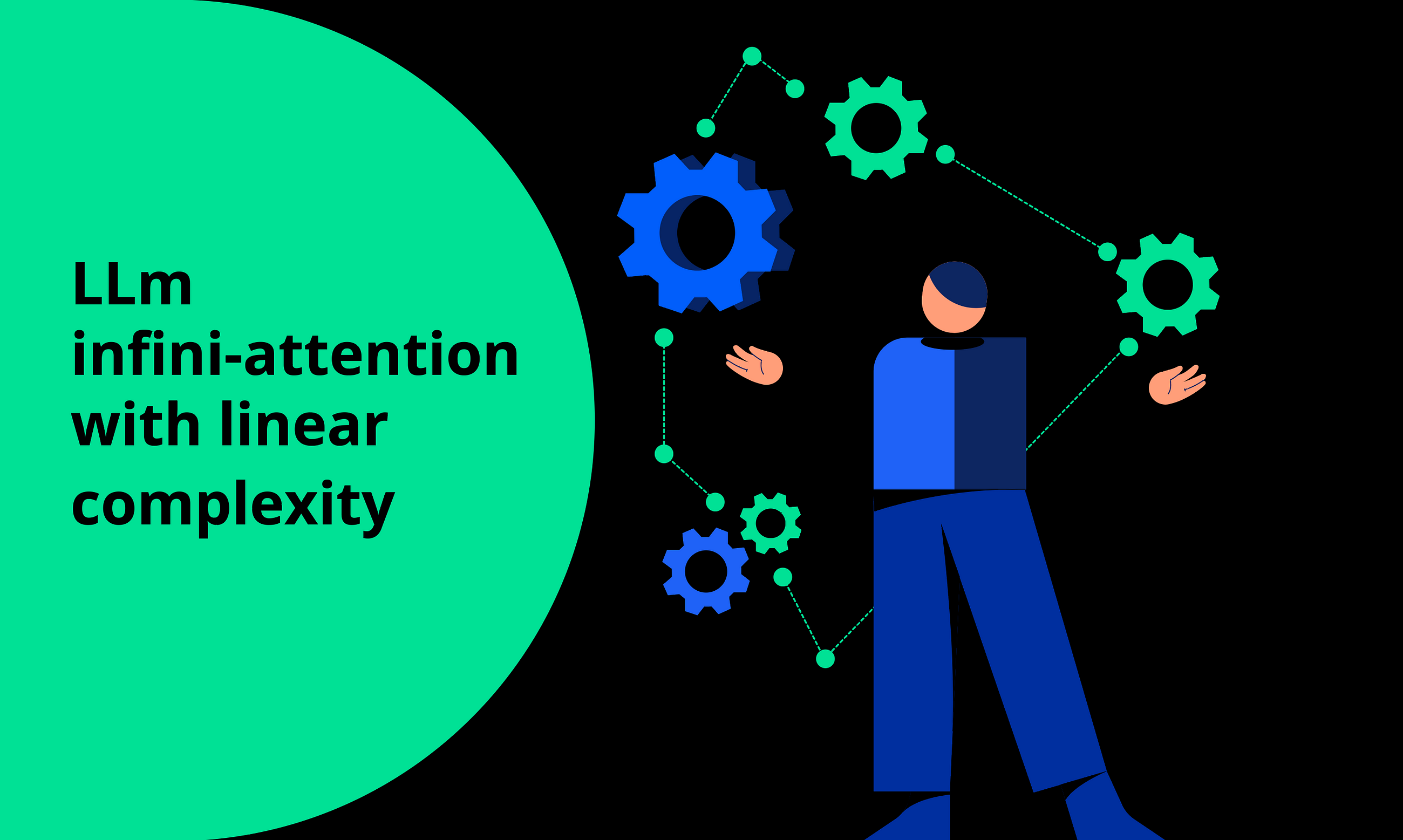 LLm infini-attention with linear complexity