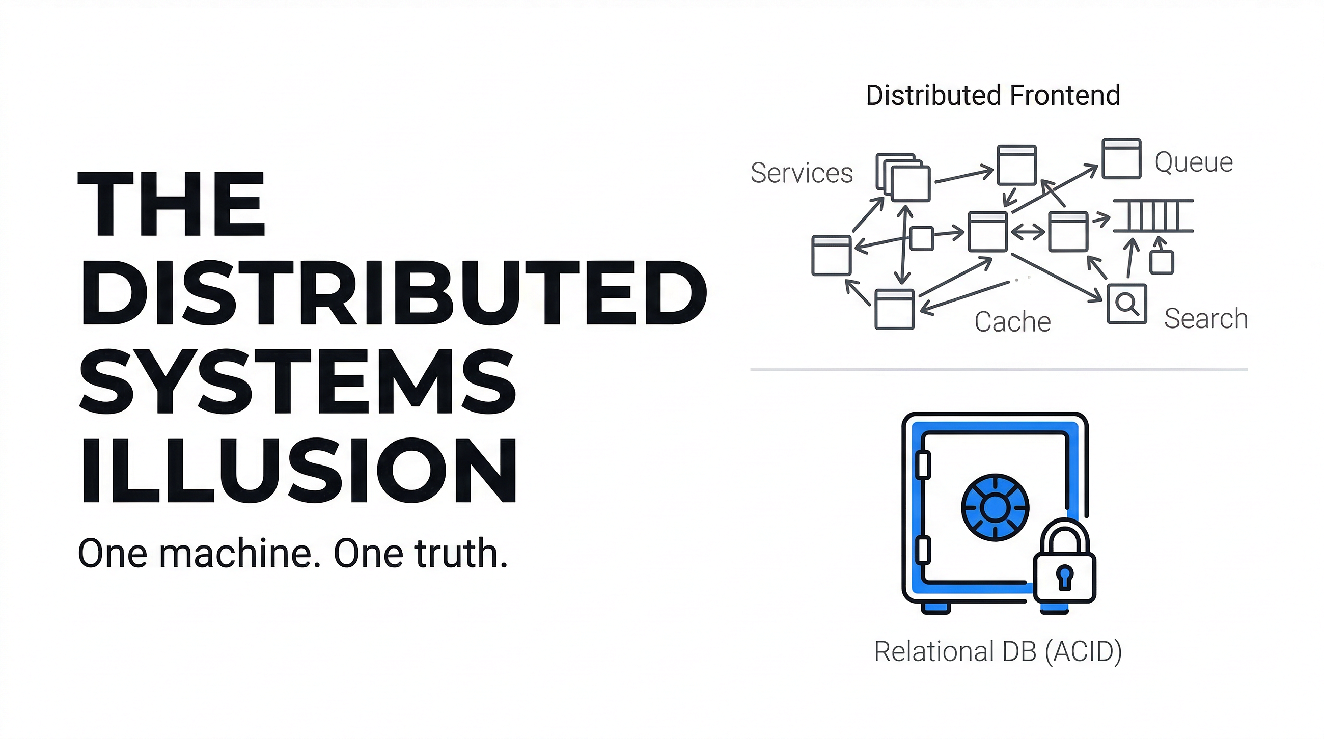 The Distributed Systems Illusion: What Leslie Lamport Was Really Trying to Tell Us