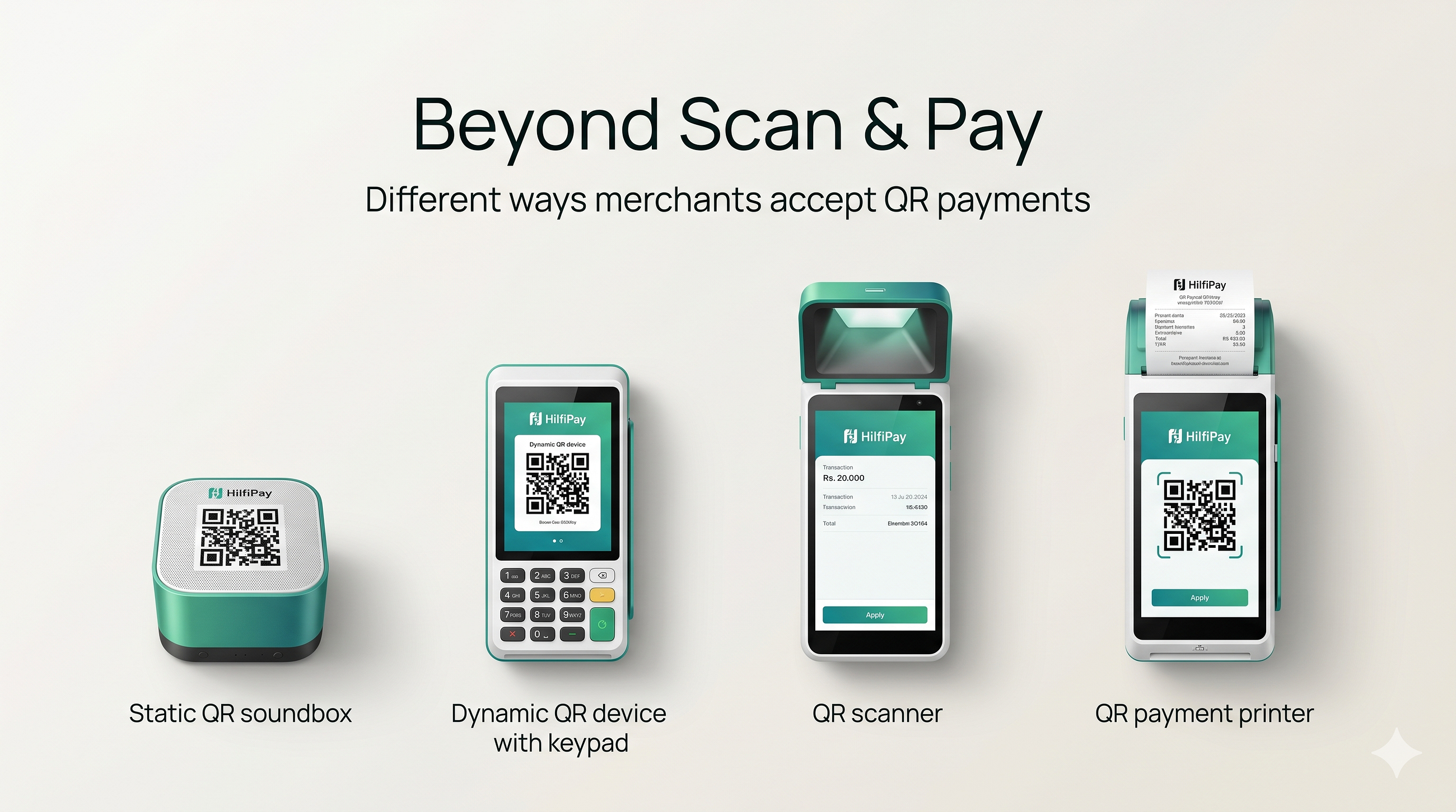 Different Types of QR Payment Devices (Beyond Just Scan & Pay)