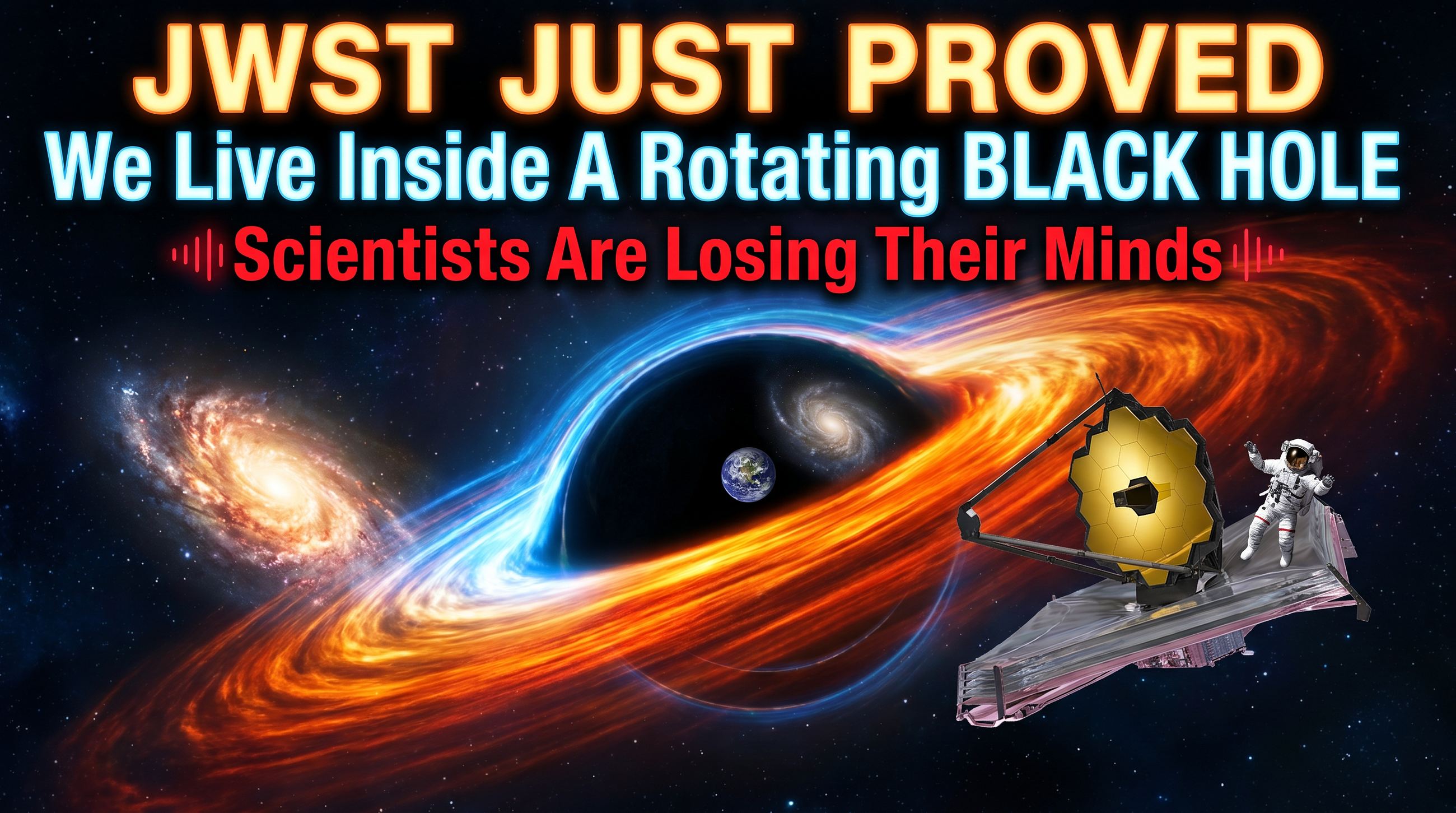 Could the Universe Exist Inside a Black Hole- JWST Sparks New Debate