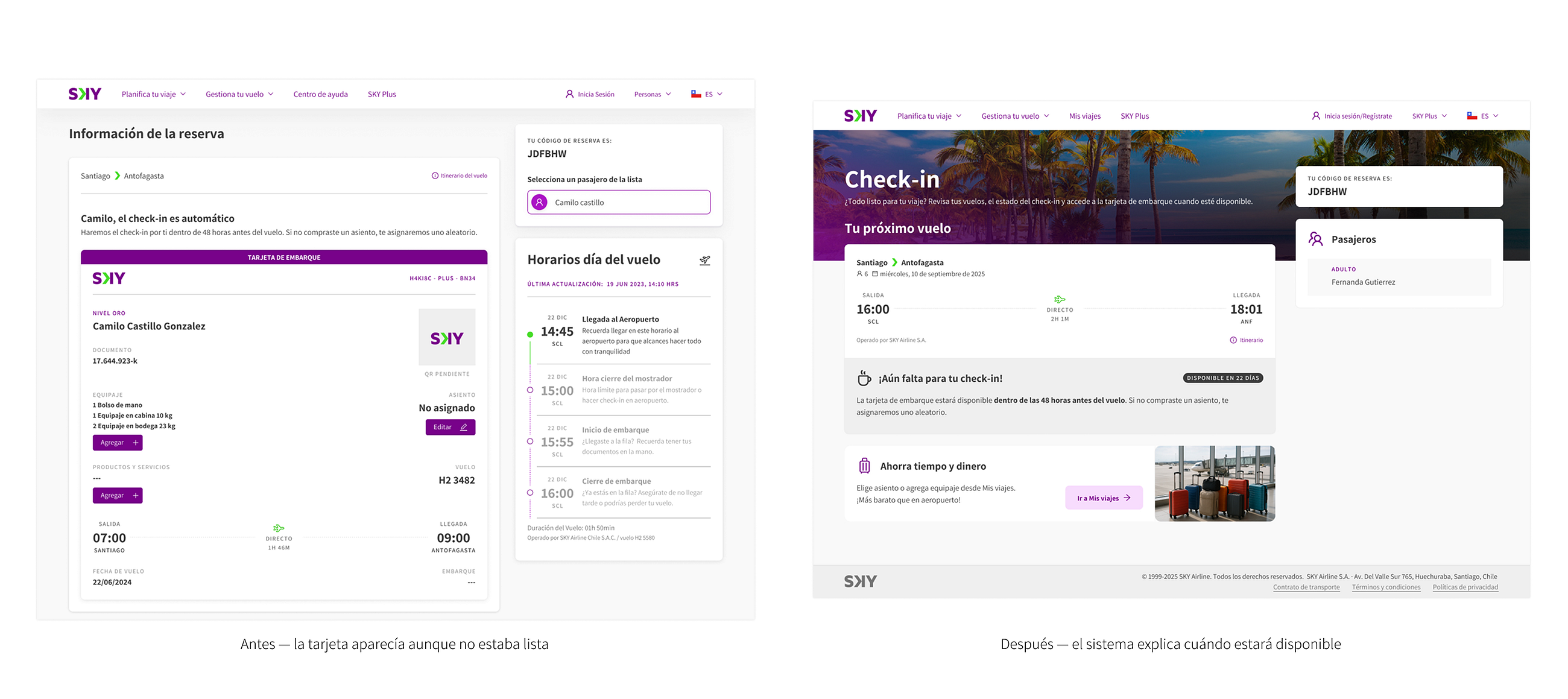 El check-in no es un flujo. Es una promesa. El check-in no es un flujo. Es una promesa.