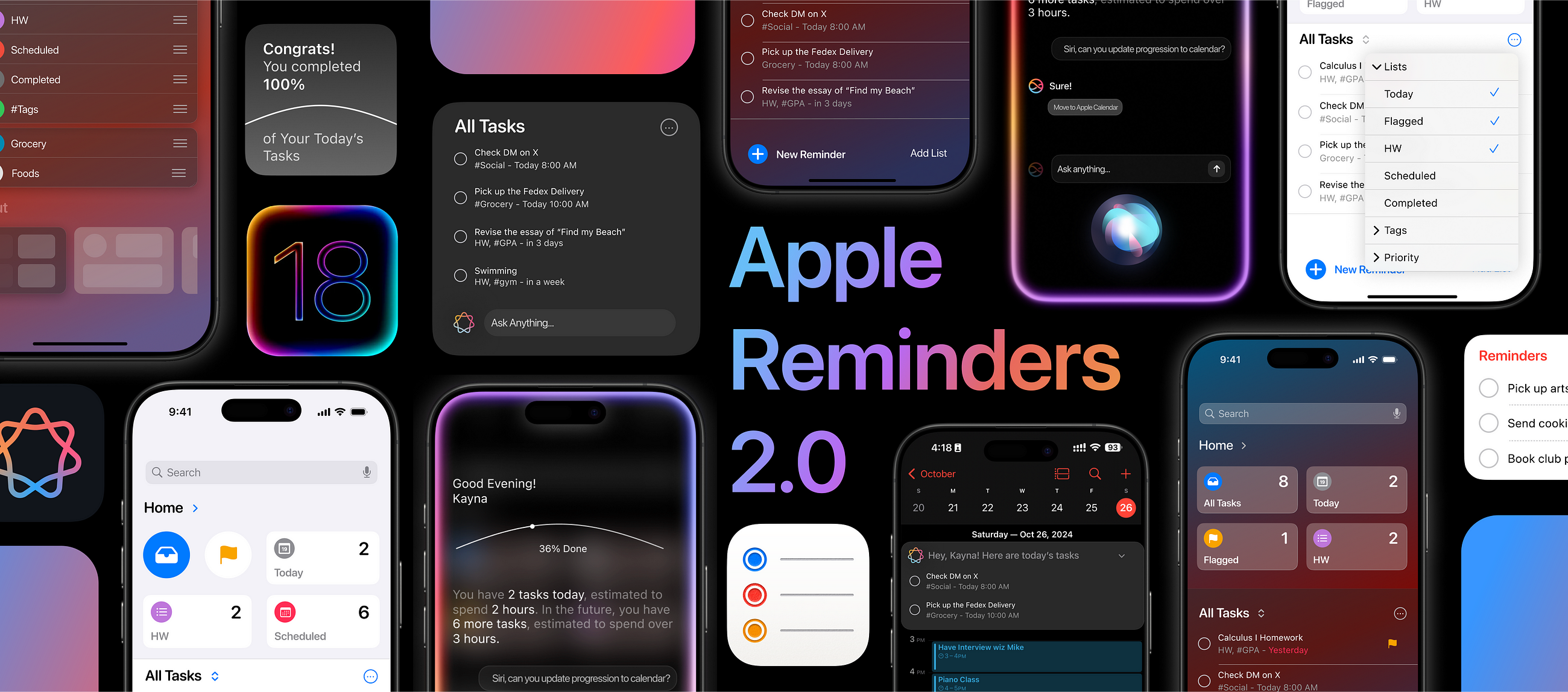 It’s Time to Redesign the Apple Reminders to Prevent It from Being Forgotten in this AI era.