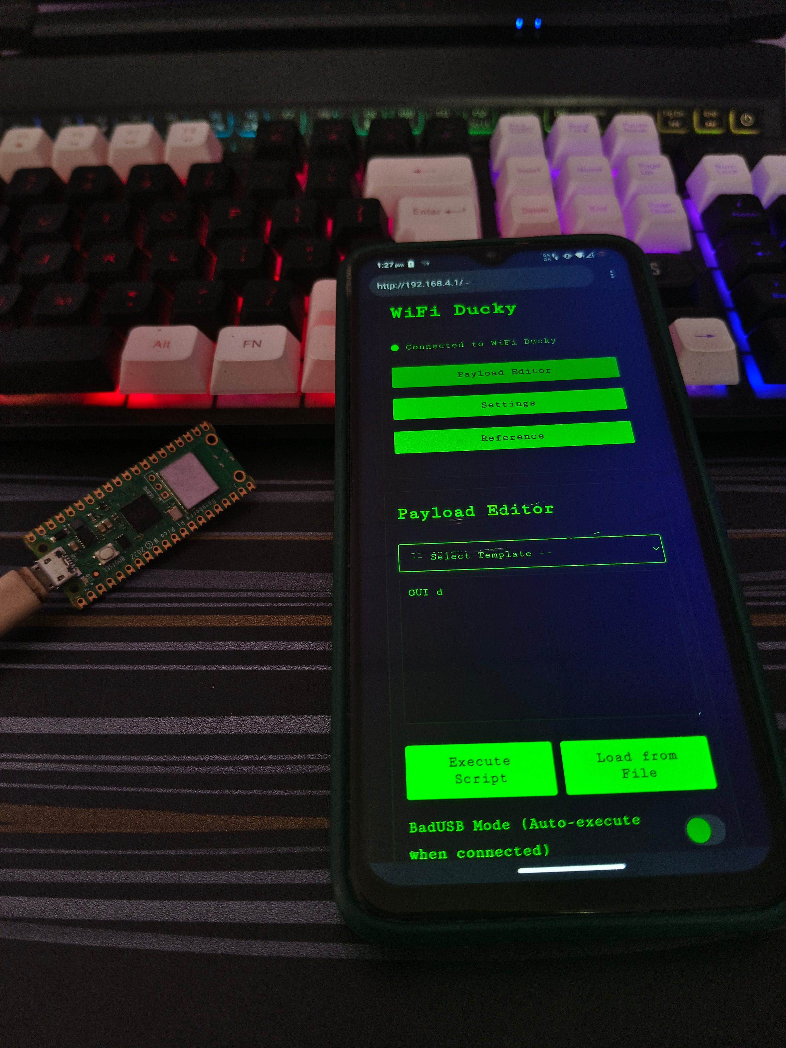 WiFi Ducky: Building a Wireless Rubber Ducky with Raspberry Pi Pico W