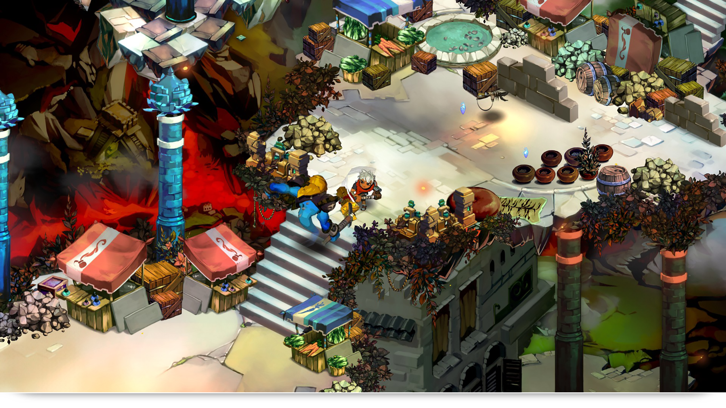Image result for bastion gameplay