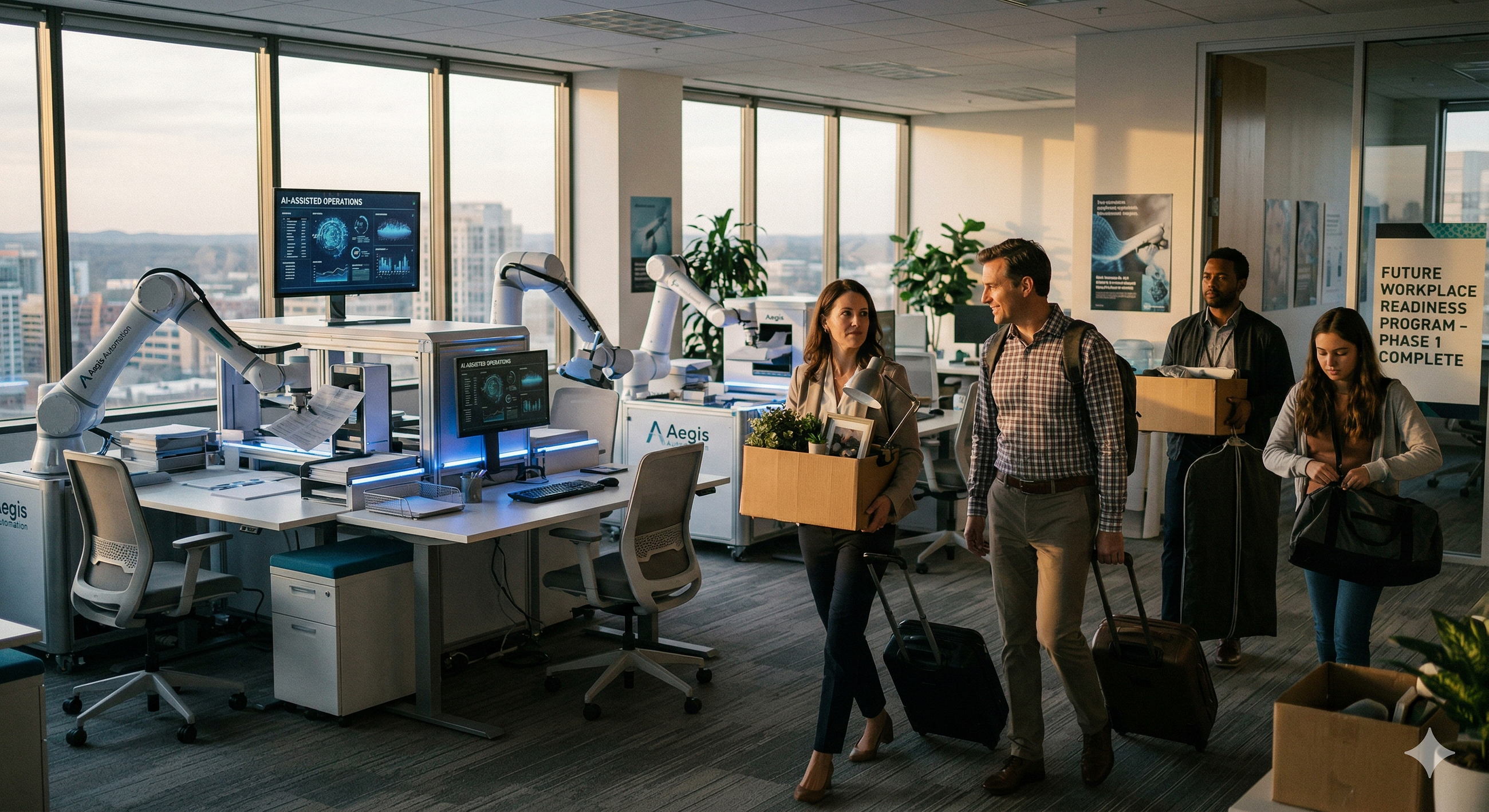 The Invisible Colleague: When AI Stops Assisting and Starts Replacing