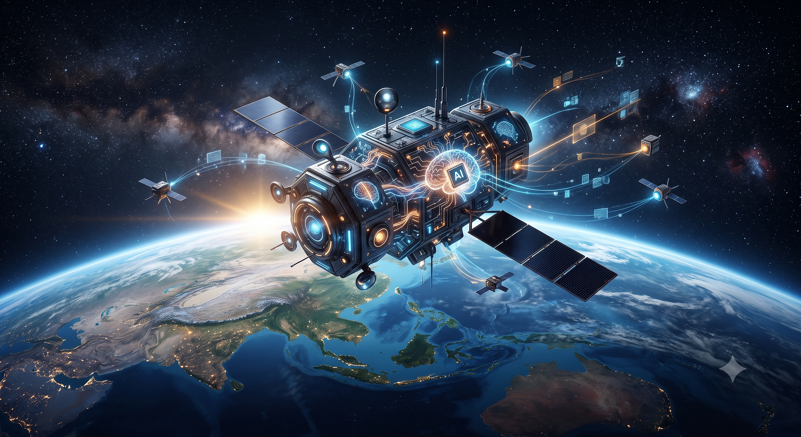 Satelit yang Bisa Berpikir: Ketika AI Mengambil Alih Kendali di Luar A