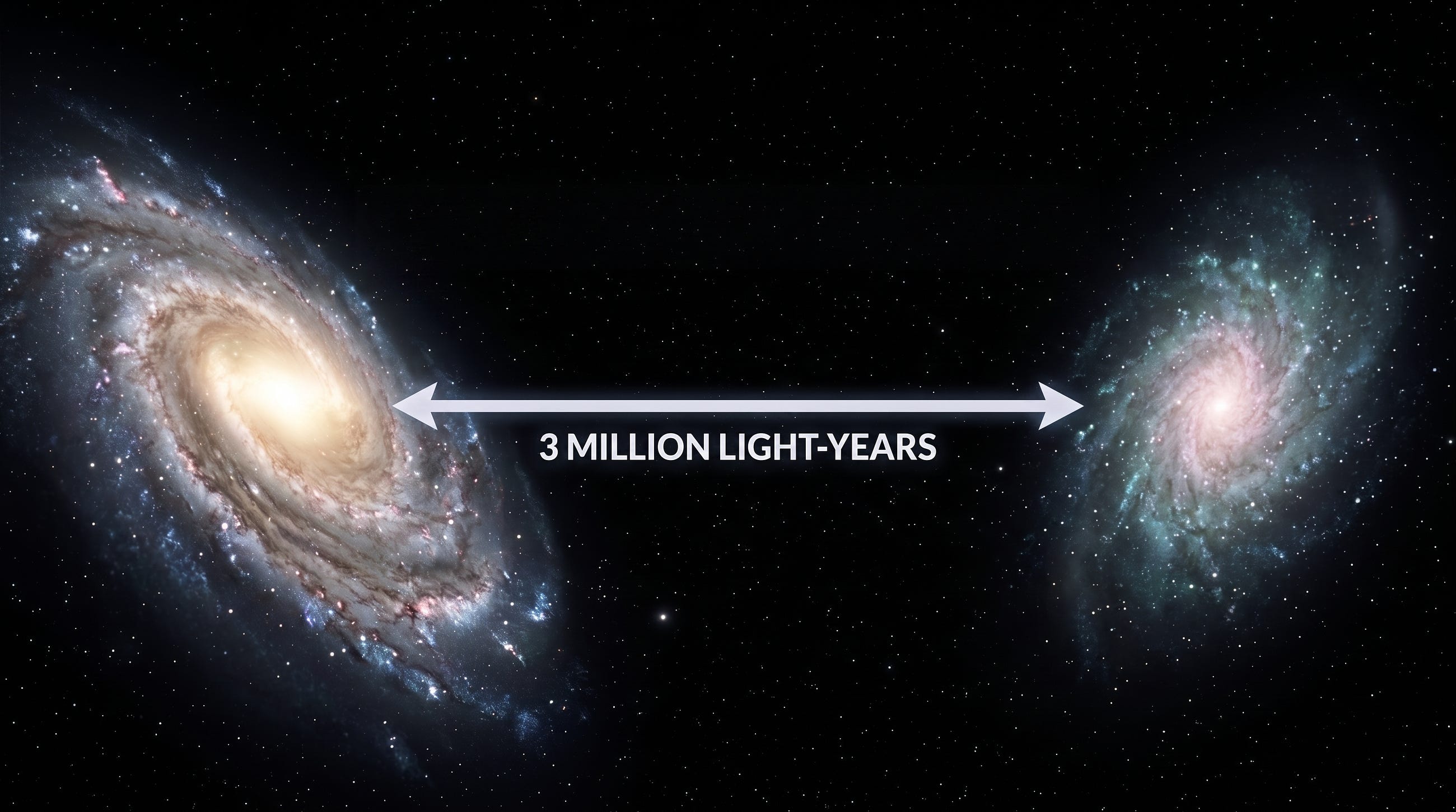 The Galaxy Three Million Light-Years Away Is Already Falling Toward Us