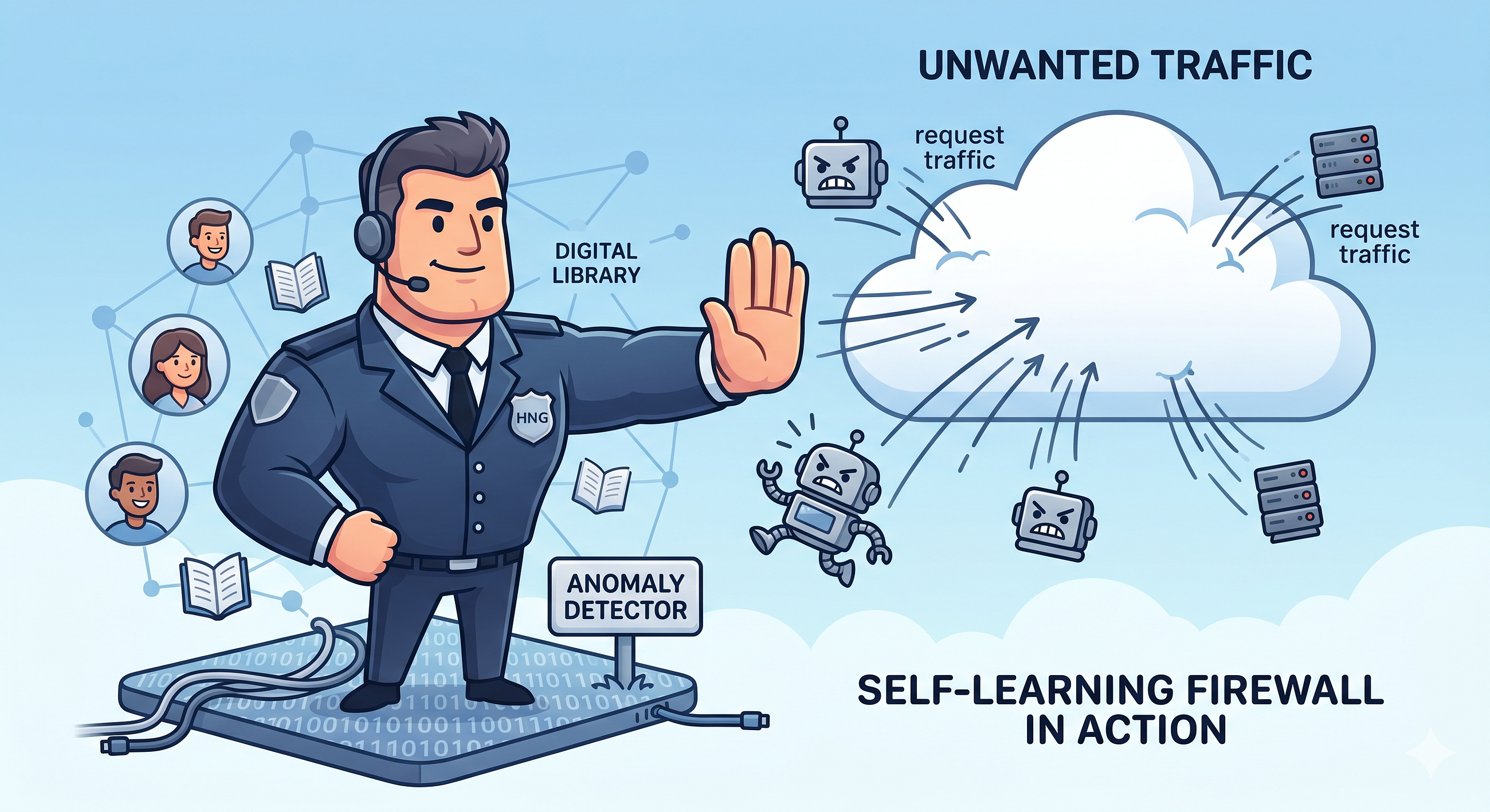 How I Built a Self-Learning “Bouncer” for the Cloud on vibes and inshallah
