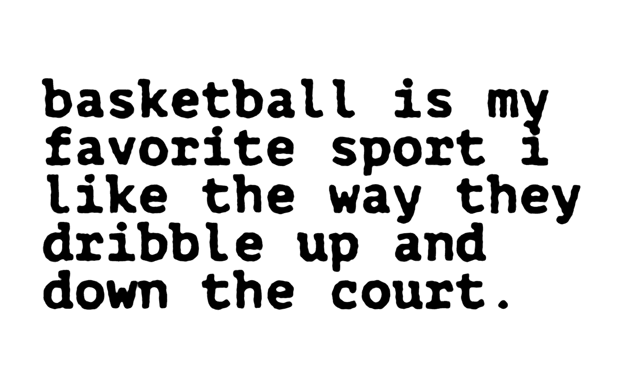 favorite sport