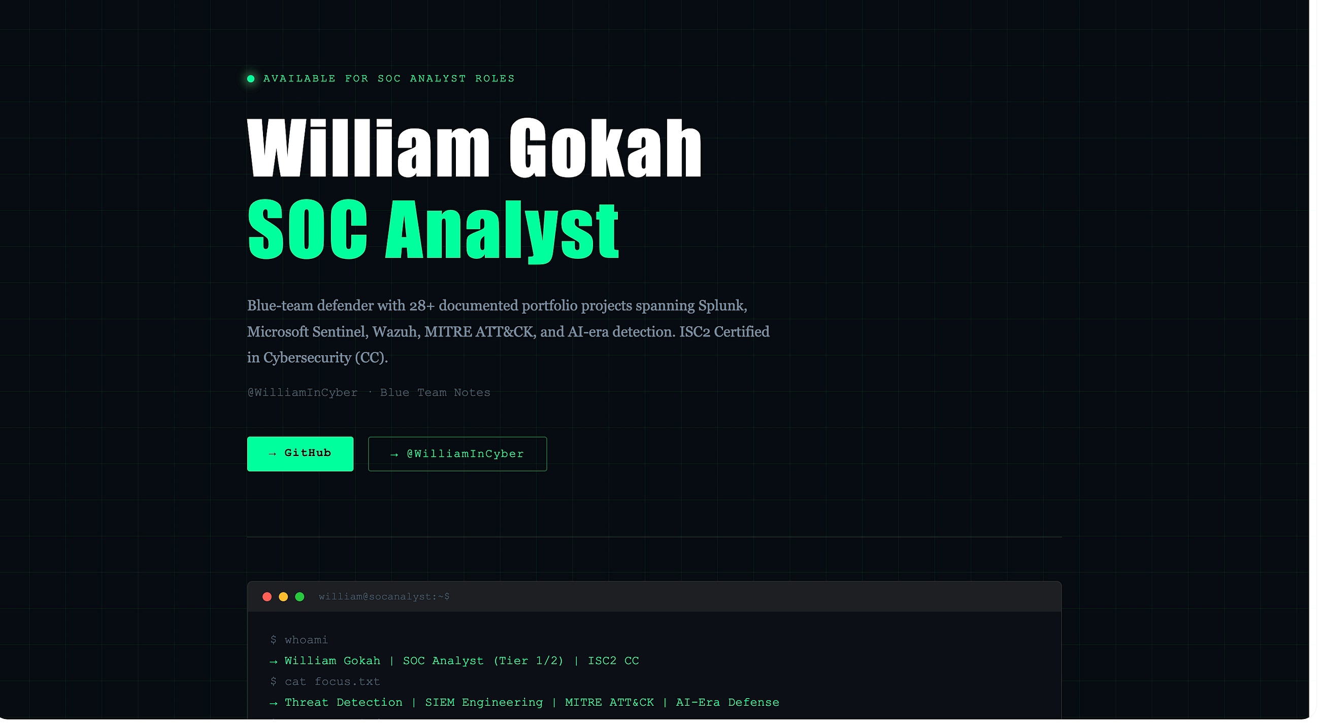 Why I Built My SOC Portfolio in Public