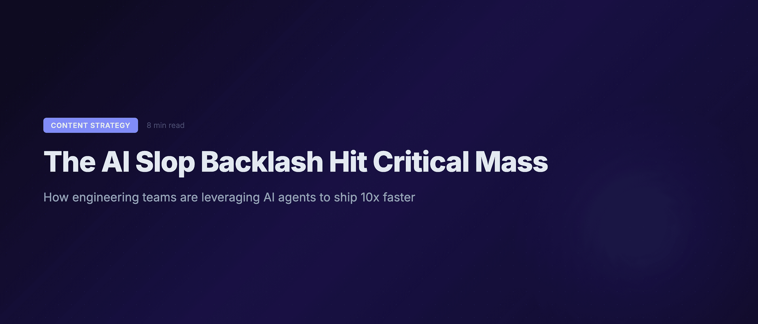 The AI Slop Backlash Hit Critical Mass This Week
