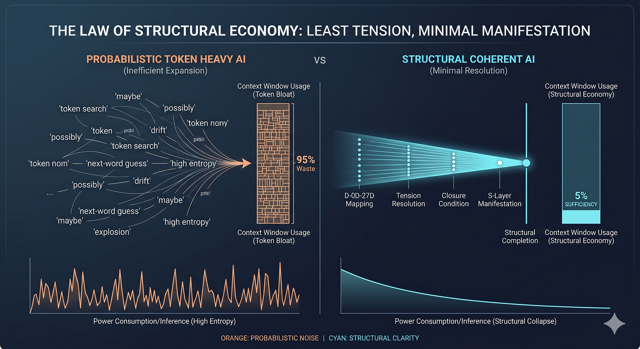 Structure as Energy: Redefining AI Efficiency Through the Law of Structural Economy