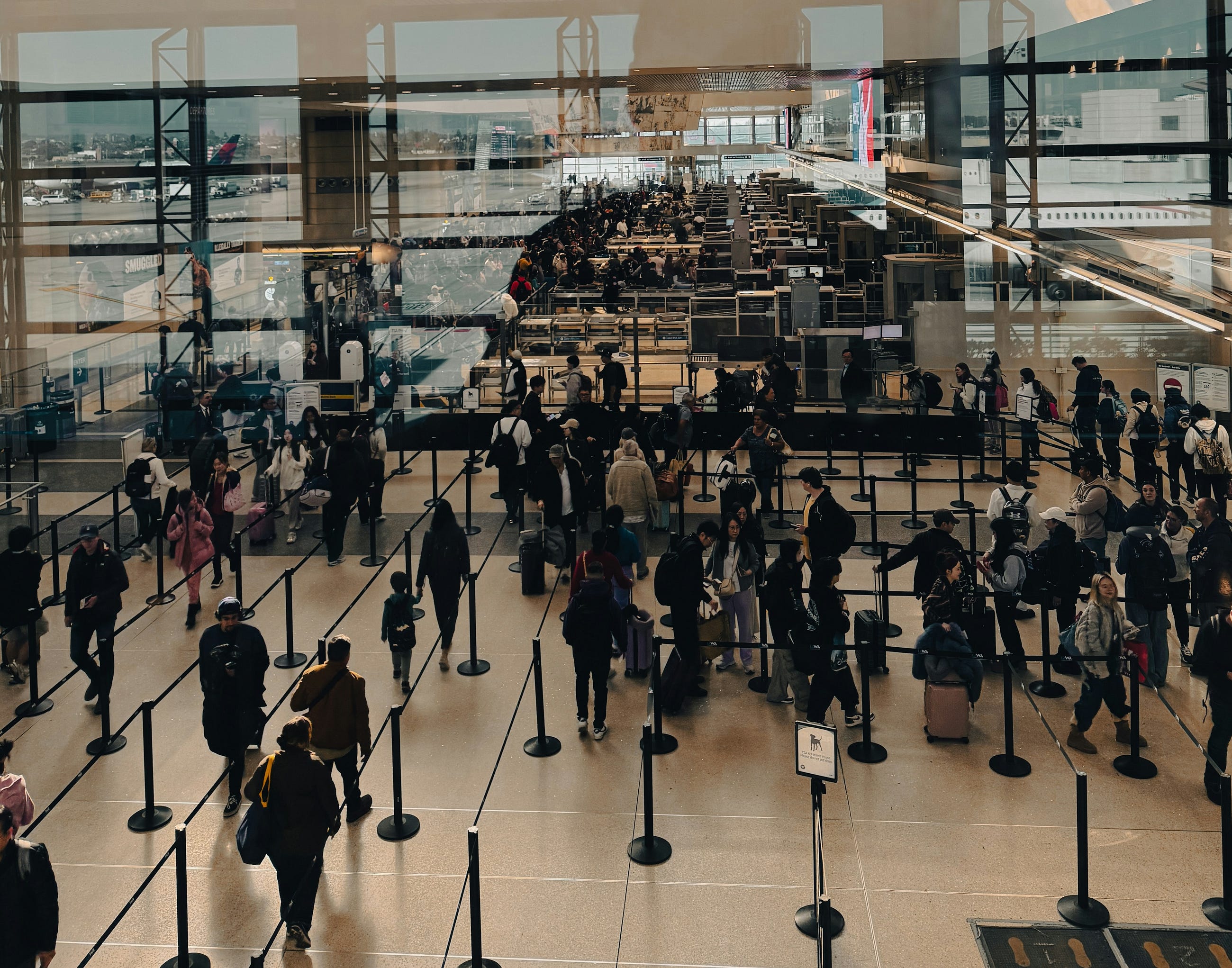 Welcome to the First-Ever Airport Hunger Games. May the Lines Be Ever Welcome to the First-Ever Airport Hunger Games. May the Lines Be Ever
