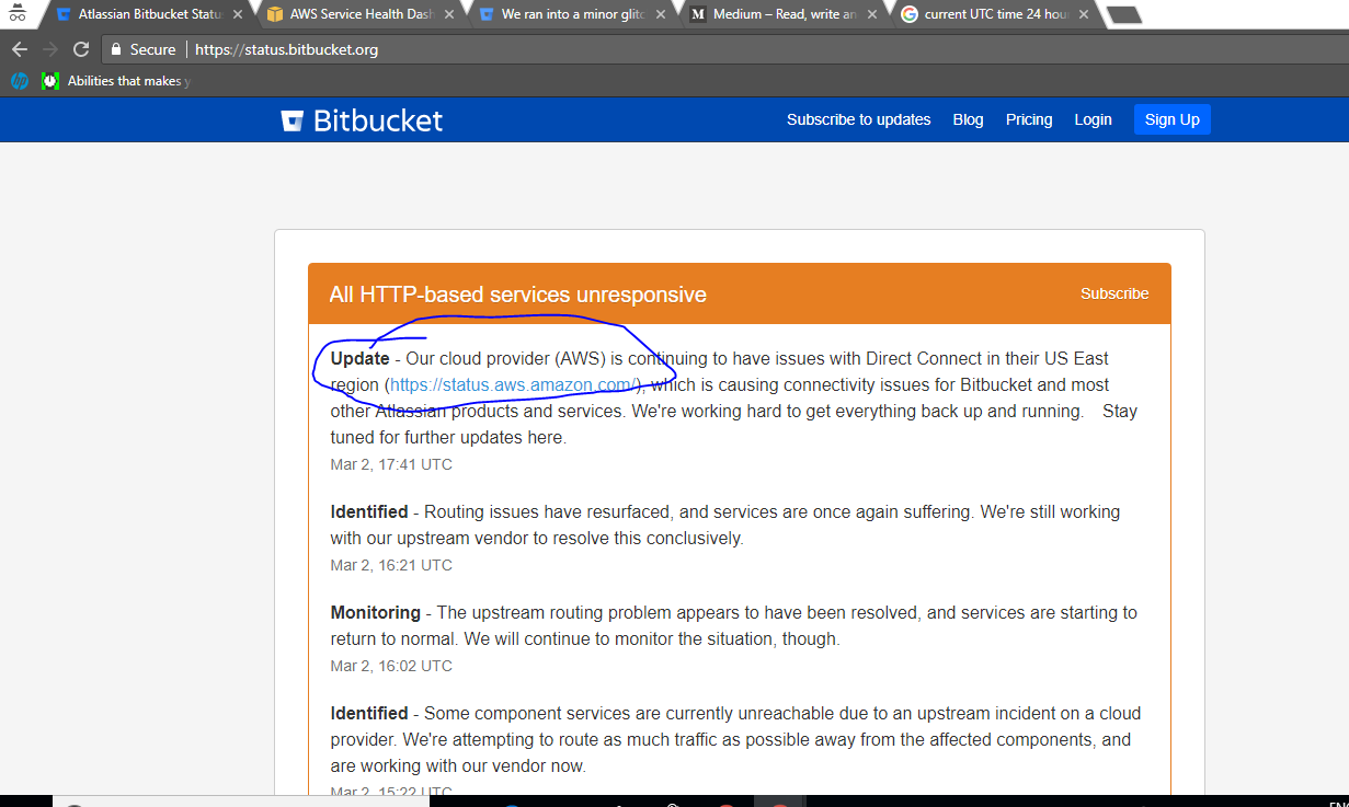 AWS goes down, Bitbucket suffers — architecture design tips for microservices