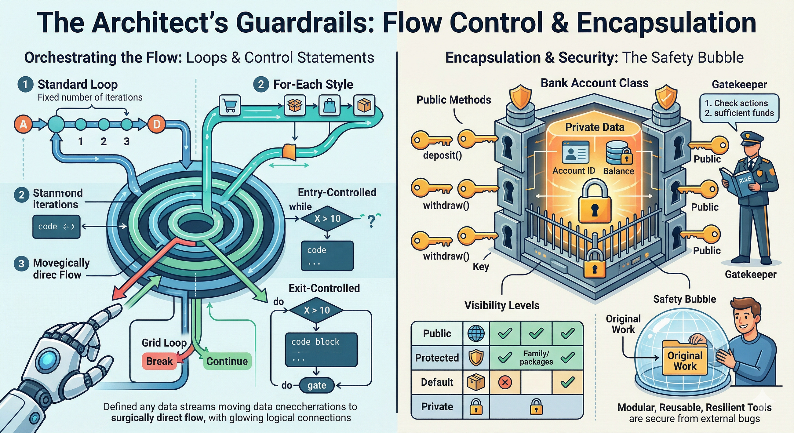 The Architect’s Guardrails: Masterful Flow Control and Encapsulation