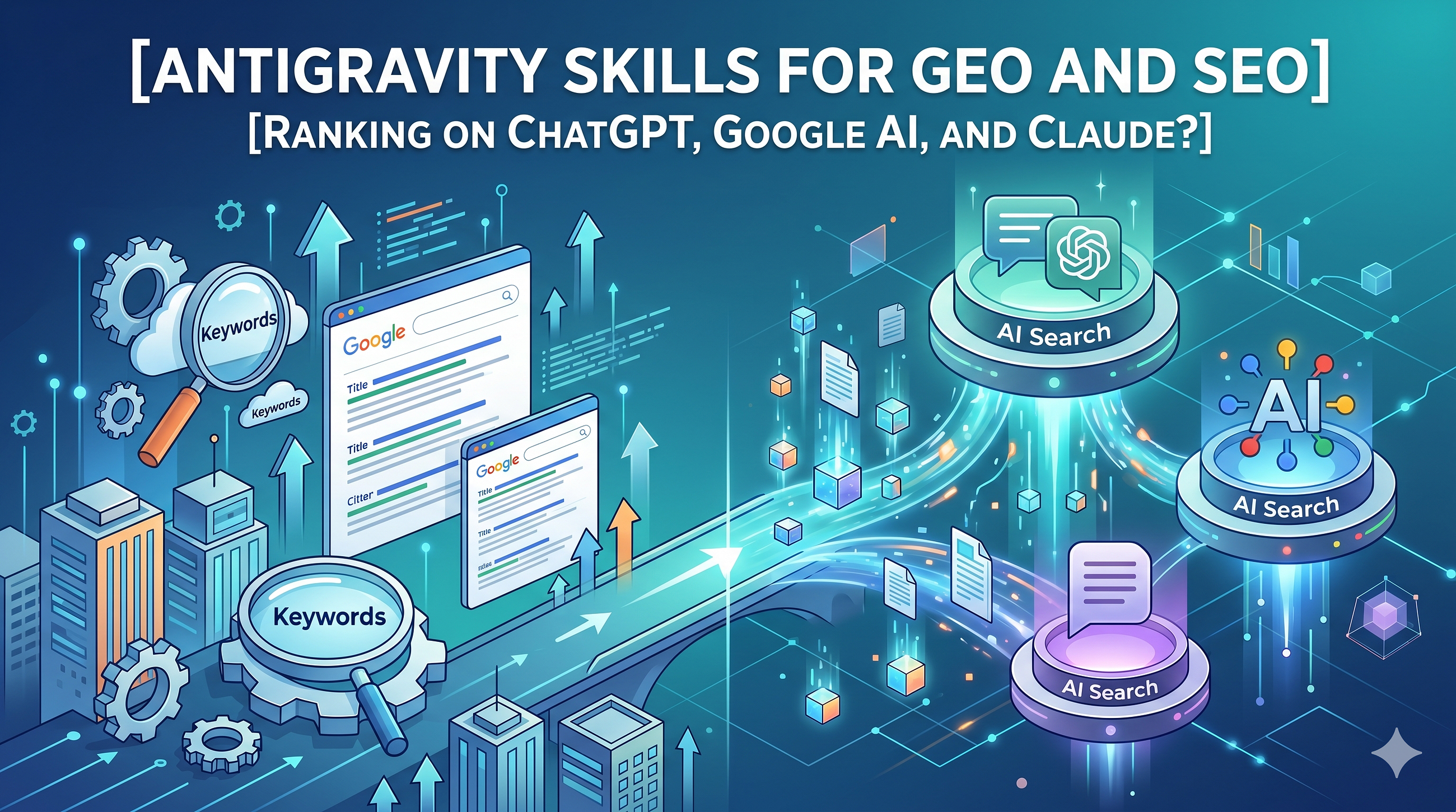 Antigravity Skills for GEO and SEO: How to Rank on ChatGPT, Google AI, and Claude?