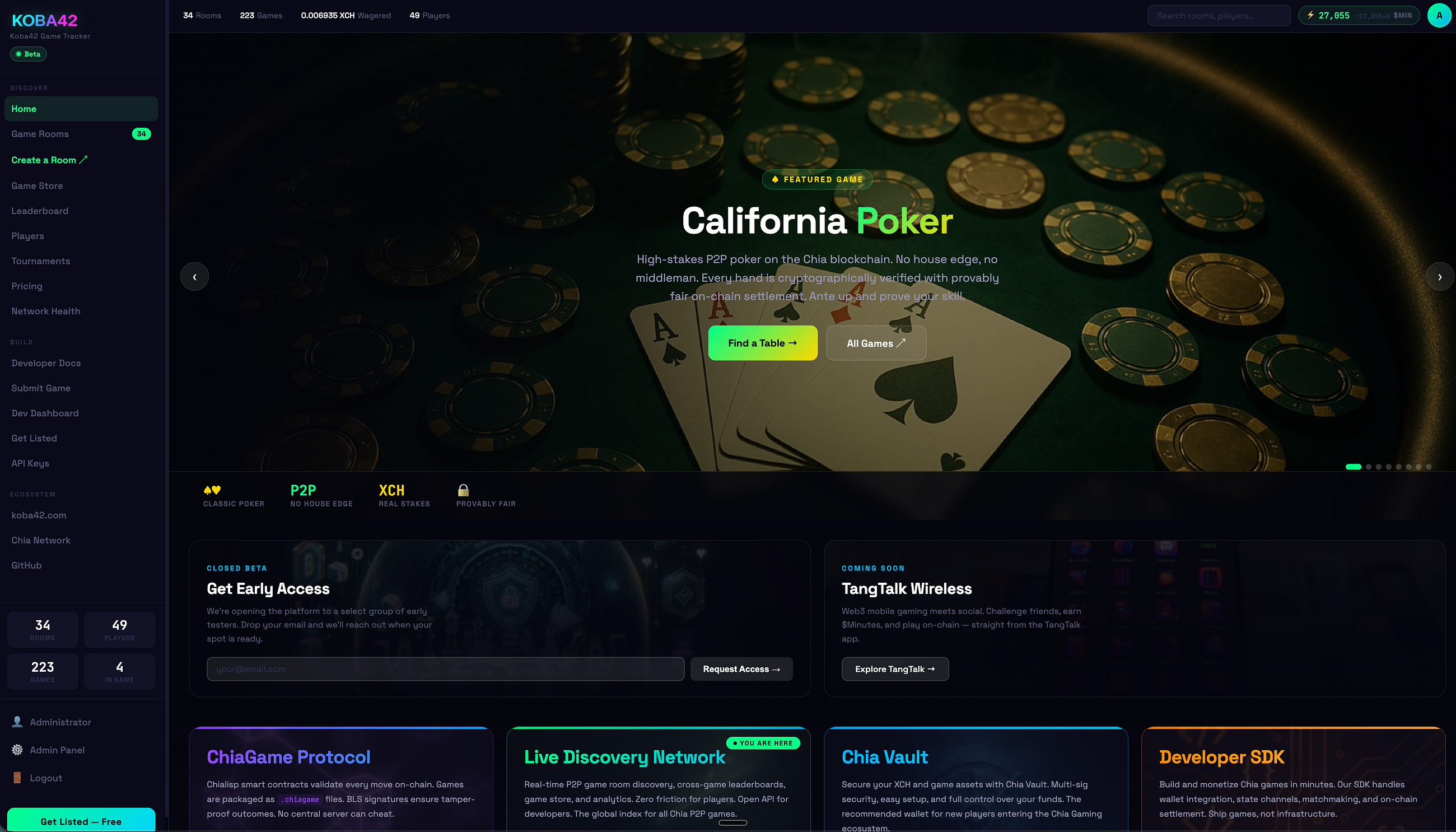 Koba42 Is Building the Future of P2P Gaming on Chia — And It’s in Closed Beta Now