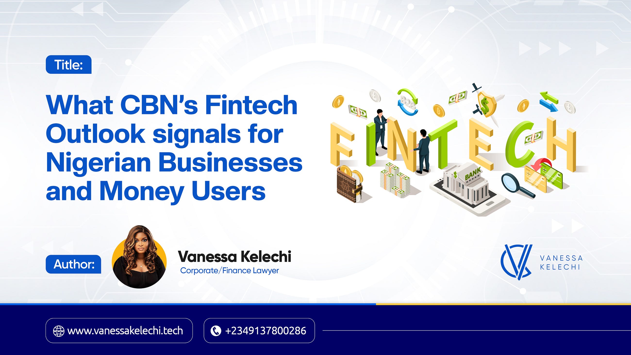 What the CBN’s Fintech Outlook Signals for Nigerian Businesses and Money Users