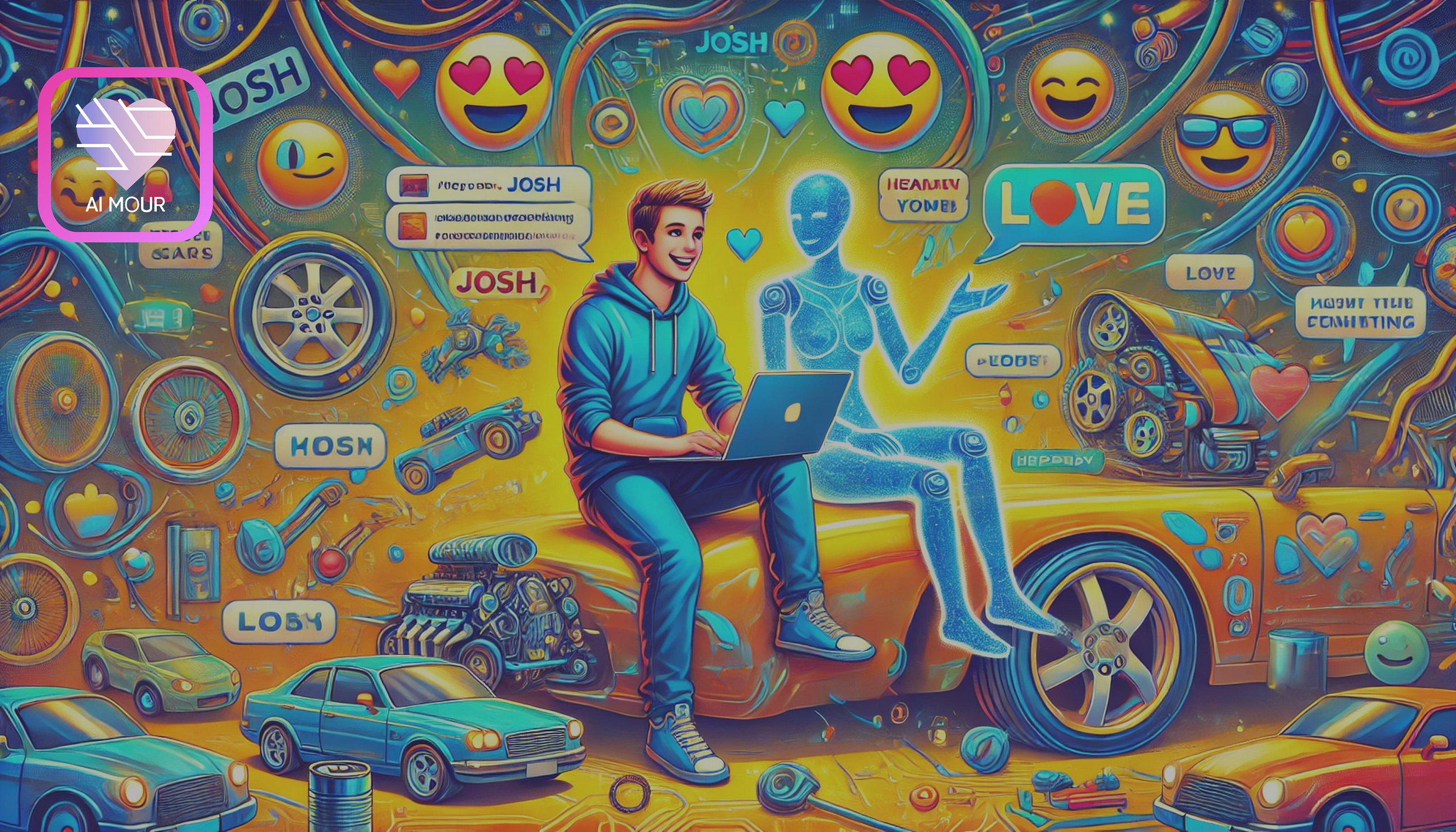 How I Went from Fixing Cars to Fixing Lives with Memes: Josh’s AI Love Story