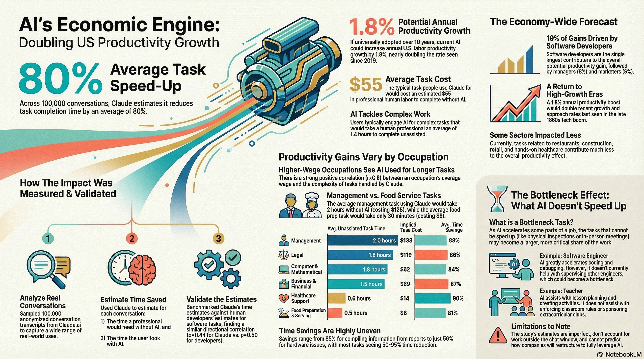 Beyond the Hype: New Study Finds AI Slashes Professional Task Time by 80%