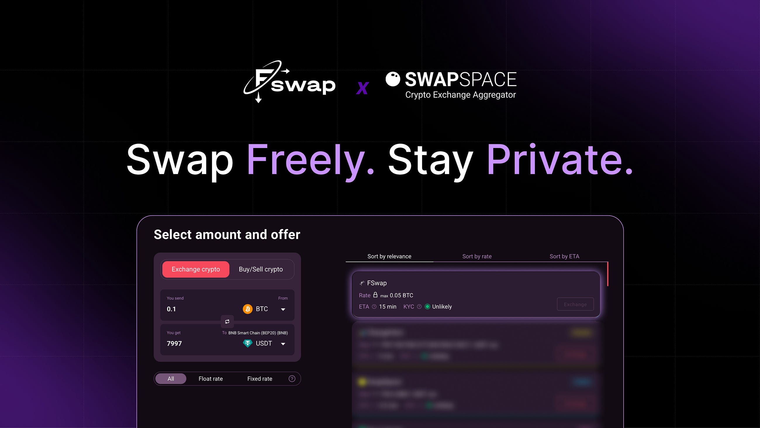 Fswap x SwapSpace Partnership | Expanded Liquidity & Cross-Chain Swap Access