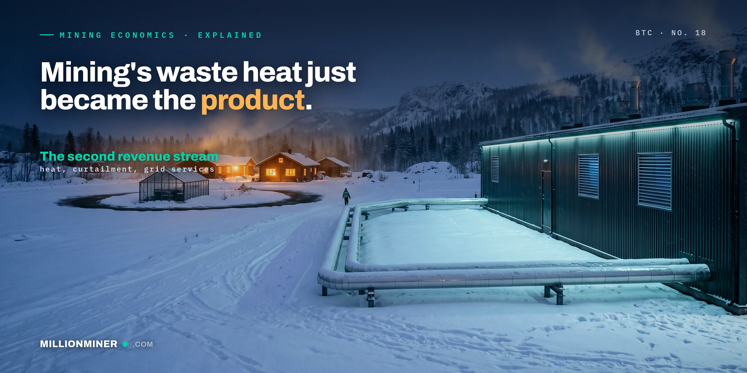 Mining’s Waste Heat Just Became the Product