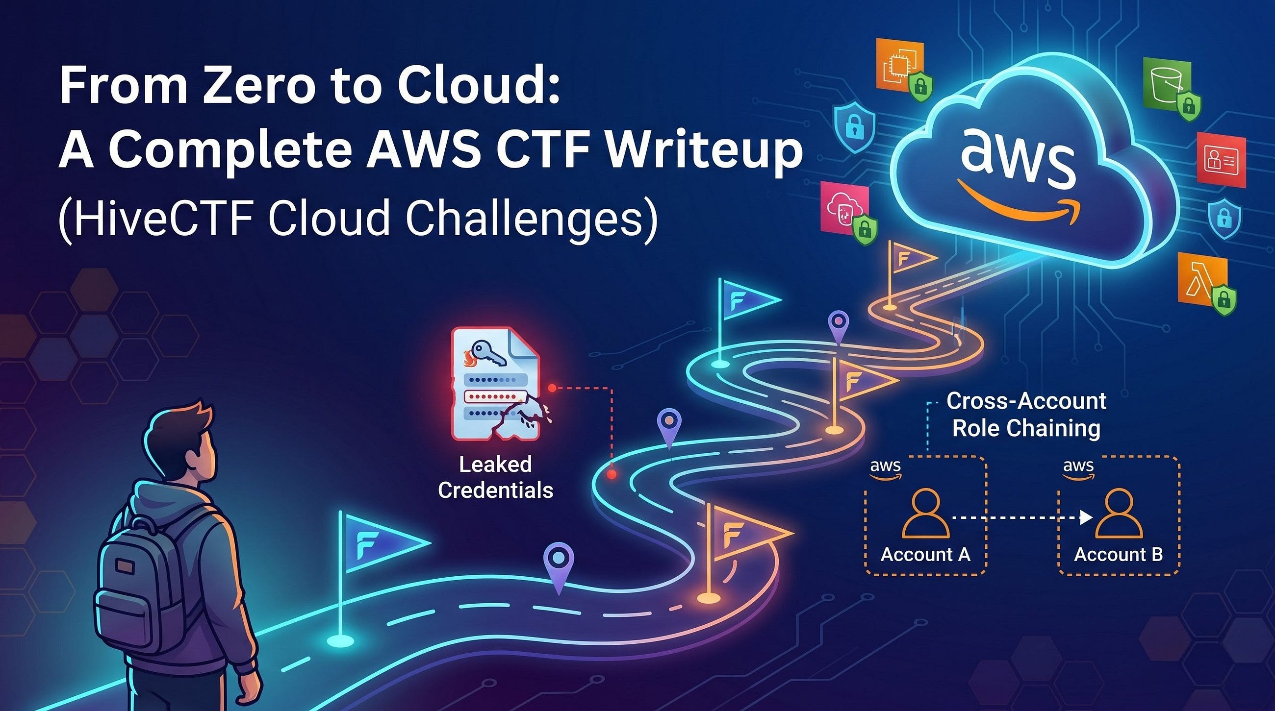 From Zero to Cloud: A Complete AWS CTF Writeup (HiveCTF Cloud Challenges)