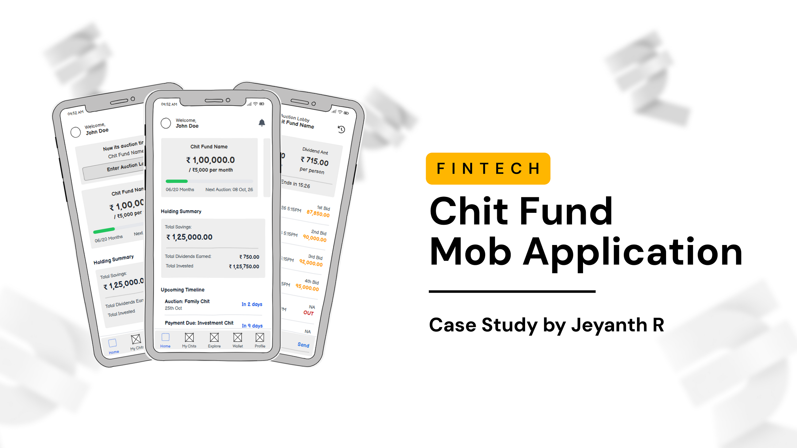 Fintech Mob Application — Chit Fund