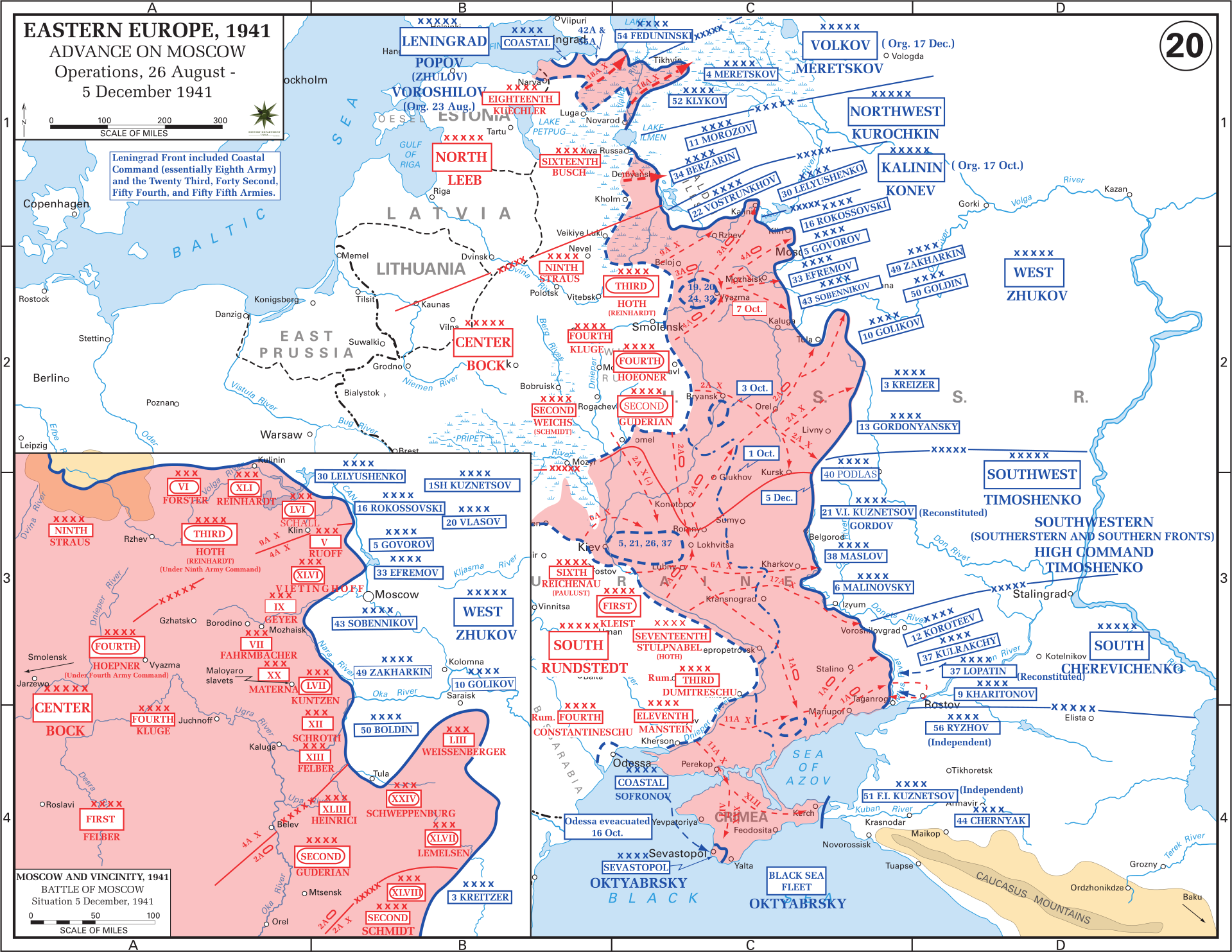 Ww2 Fronts Map